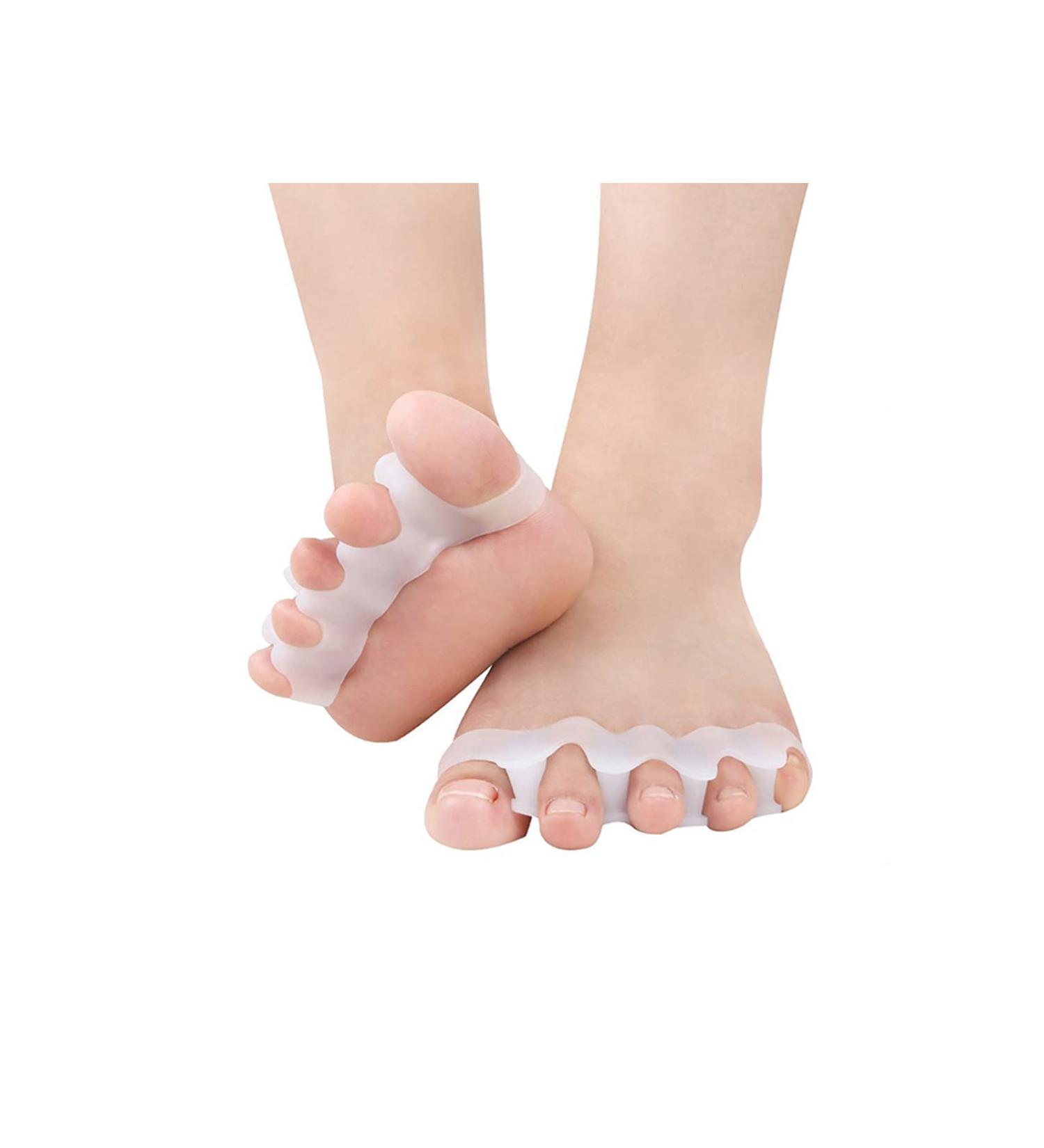 2 Pair Gel Bunion Corrector for Kids | Toe Separator & Pain Relief for Overlapping Toes - Buy Online on GoSupps.com
