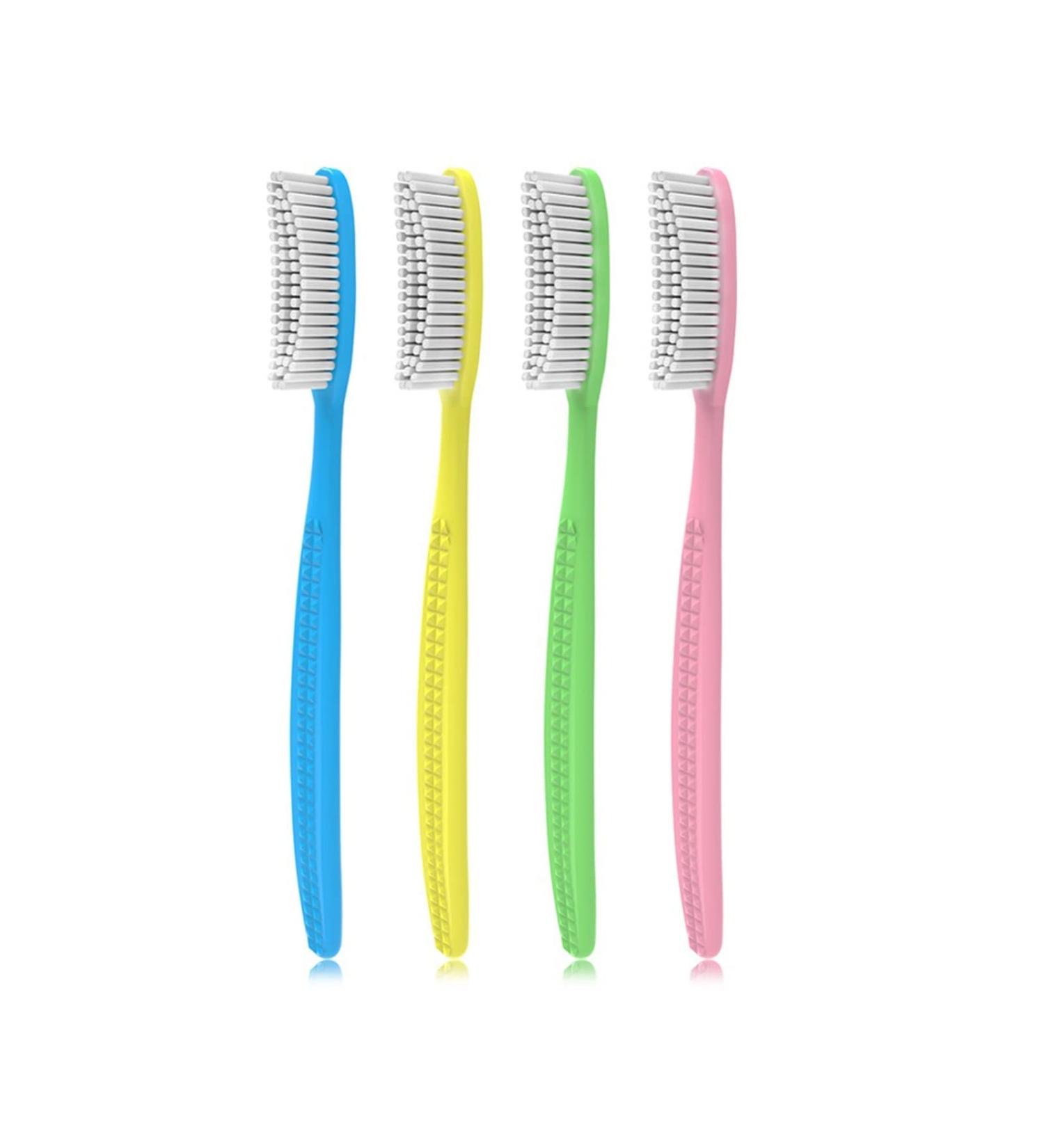 SUICRA Super Hard Toothbrush - Extra Hard Large Brush Head Manual Toothbrush for Adults - Optimal Cleaning & Durability - Buy Online on GoSupps.com
