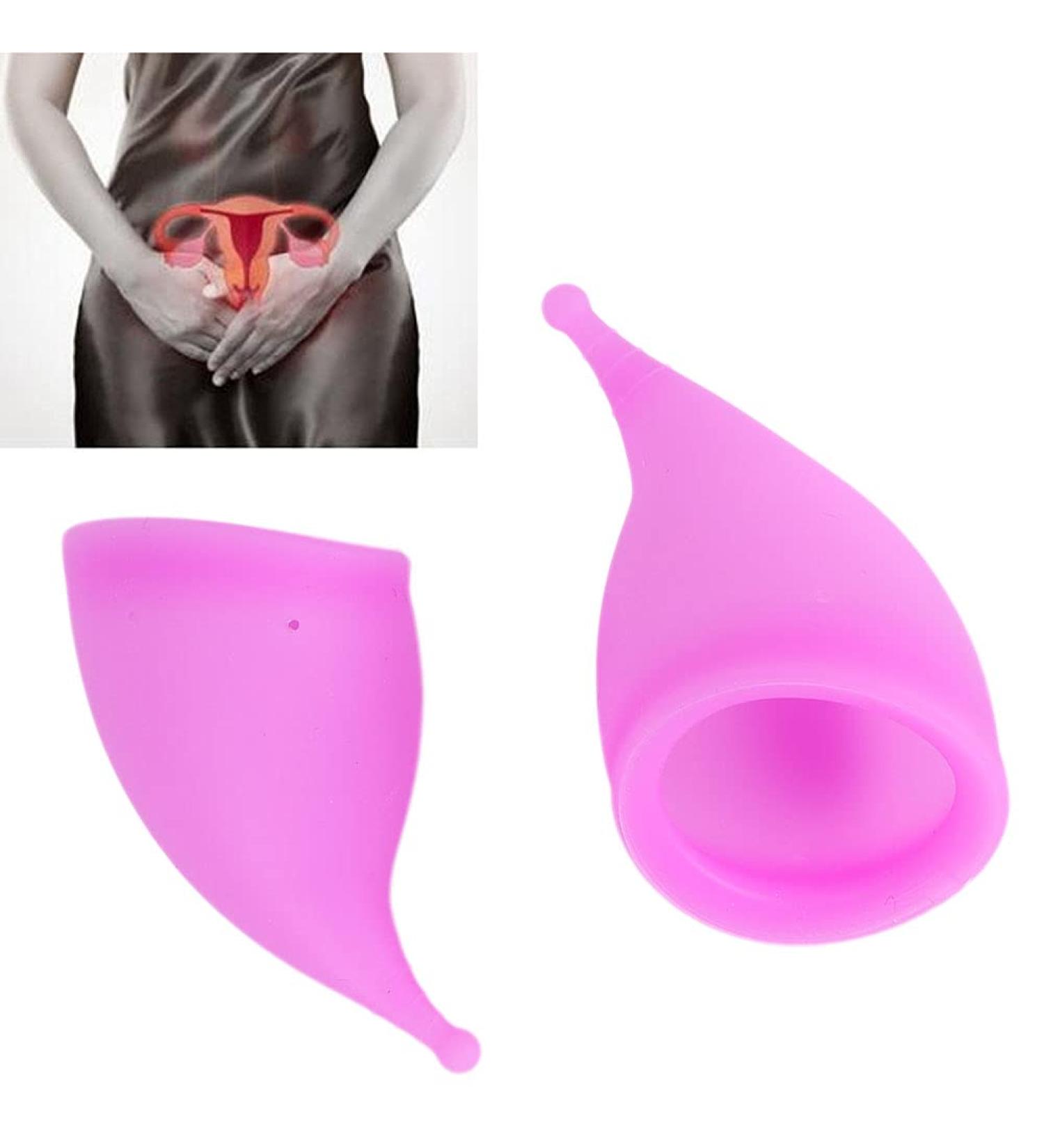 Buy Reusable Silicone Menstrual Cup | Safe Feminine Hygiene Collector for Women | Eco-Friendly Period Solution - Buy Online on GoSupps.com