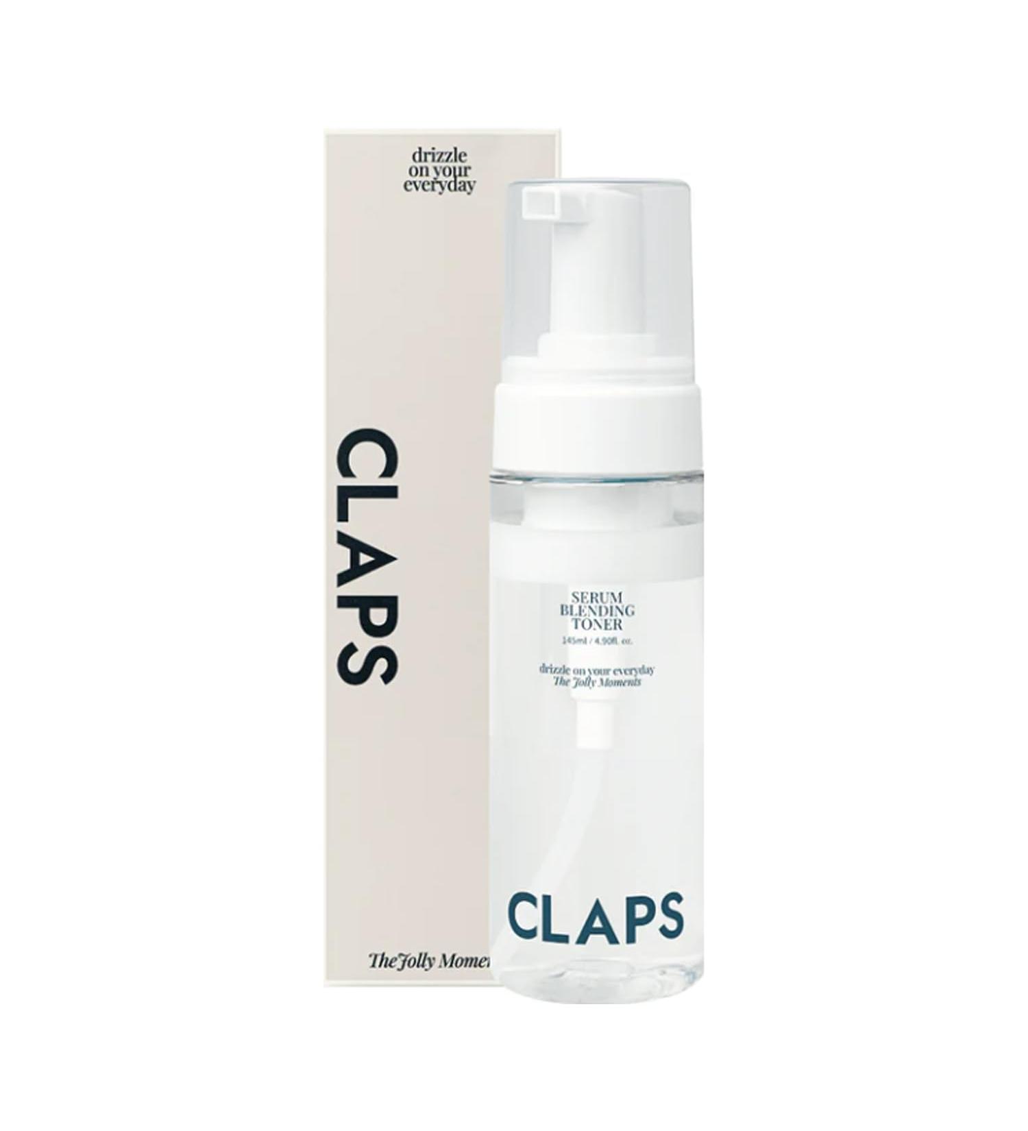 CLAPS Serum Blending Toner 4.90 Fl oz - Hypoallergenic Vegan & Moisturizing Toner for All Skin Types | International Shipping - Buy Online on GoSupps.com