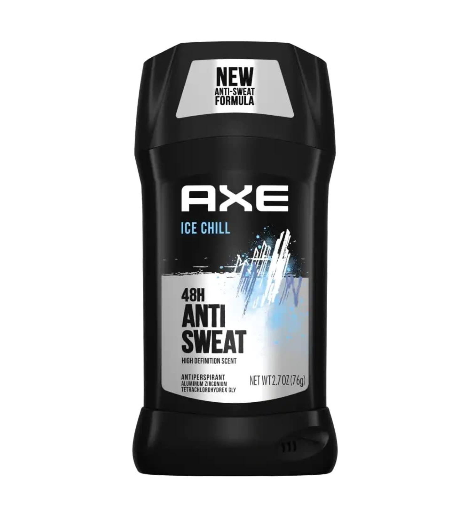 Axe Ice Chill Frozen Lemon & Eucalyptus 48-Hour Dry Antiperspirant & Deodorant 2.7 oz - Pack of 2 - Buy Online on GoSupps.com