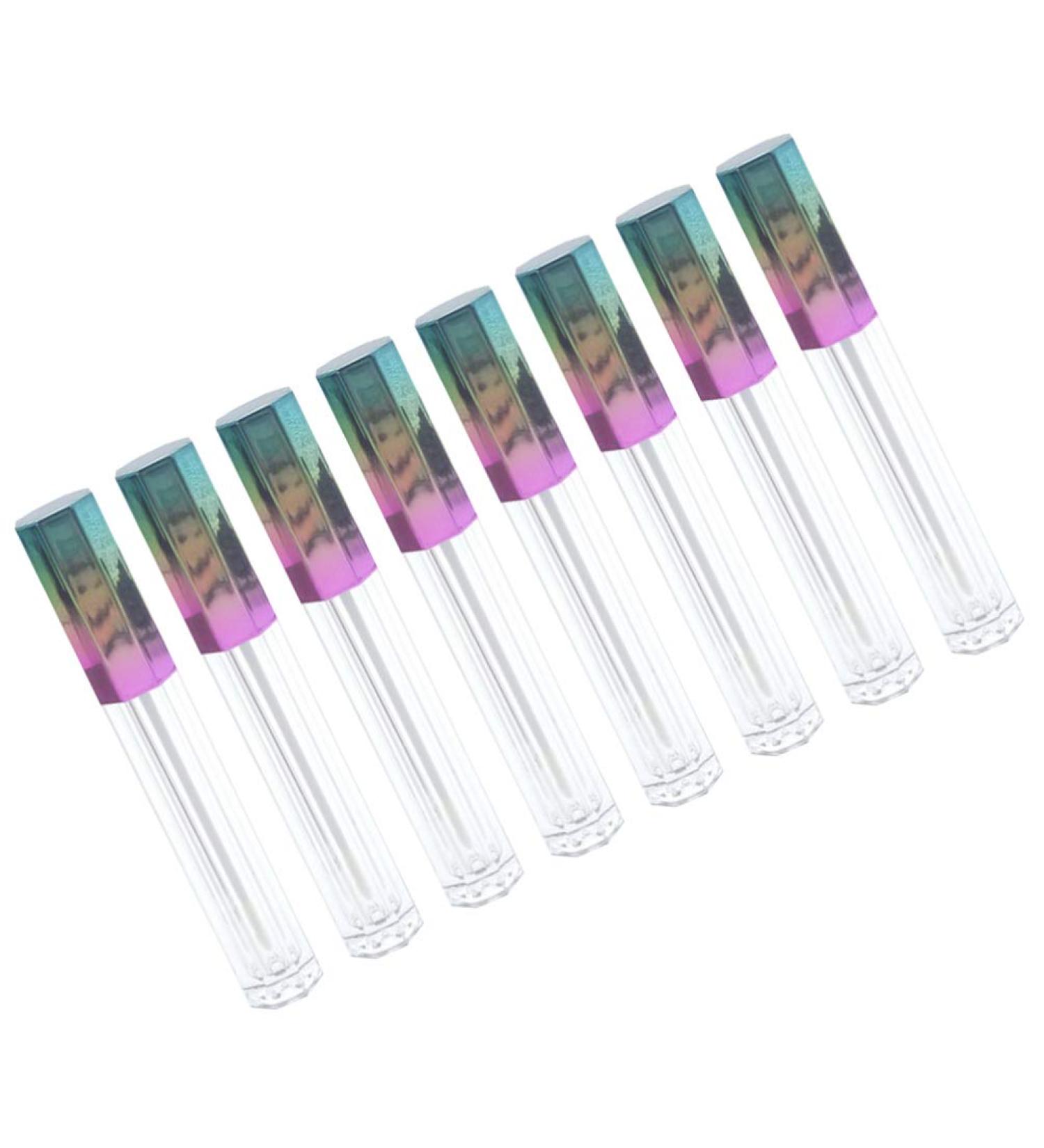 Beaupretty 10pcs Refillable Lip Gloss Bottles - Empty Lip Oil & Balm Tubes for Travel | Eco-Friendly Cosmetic Sample Containers - Buy Online on GoSupps.com