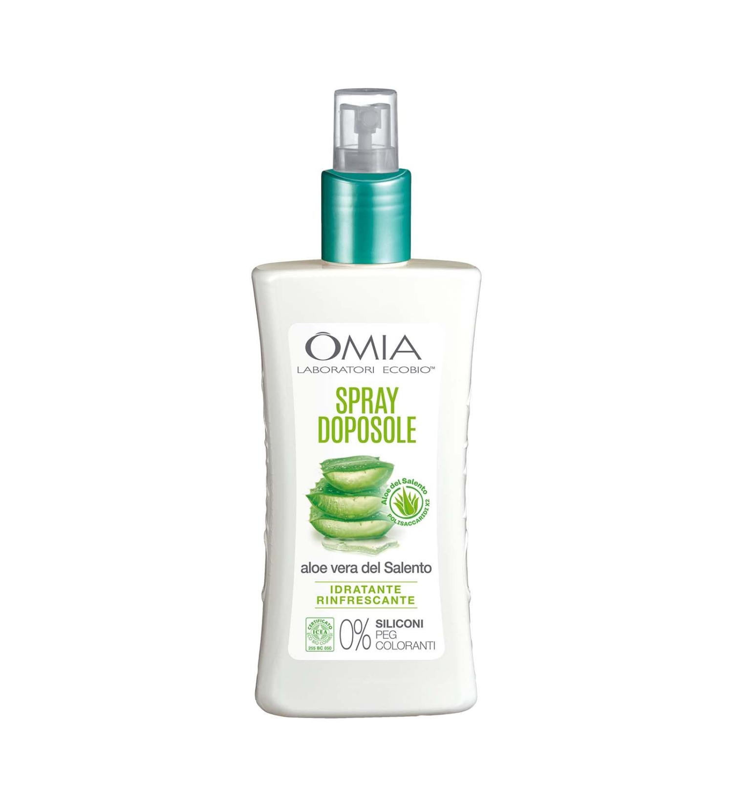 Omia Latte Doposole Biologico Spray Aloe Vera 200ml - Sciutto Pulito n 1 in Italia con Tecnologia Instant Dry - Buy Online on GoSupps.com