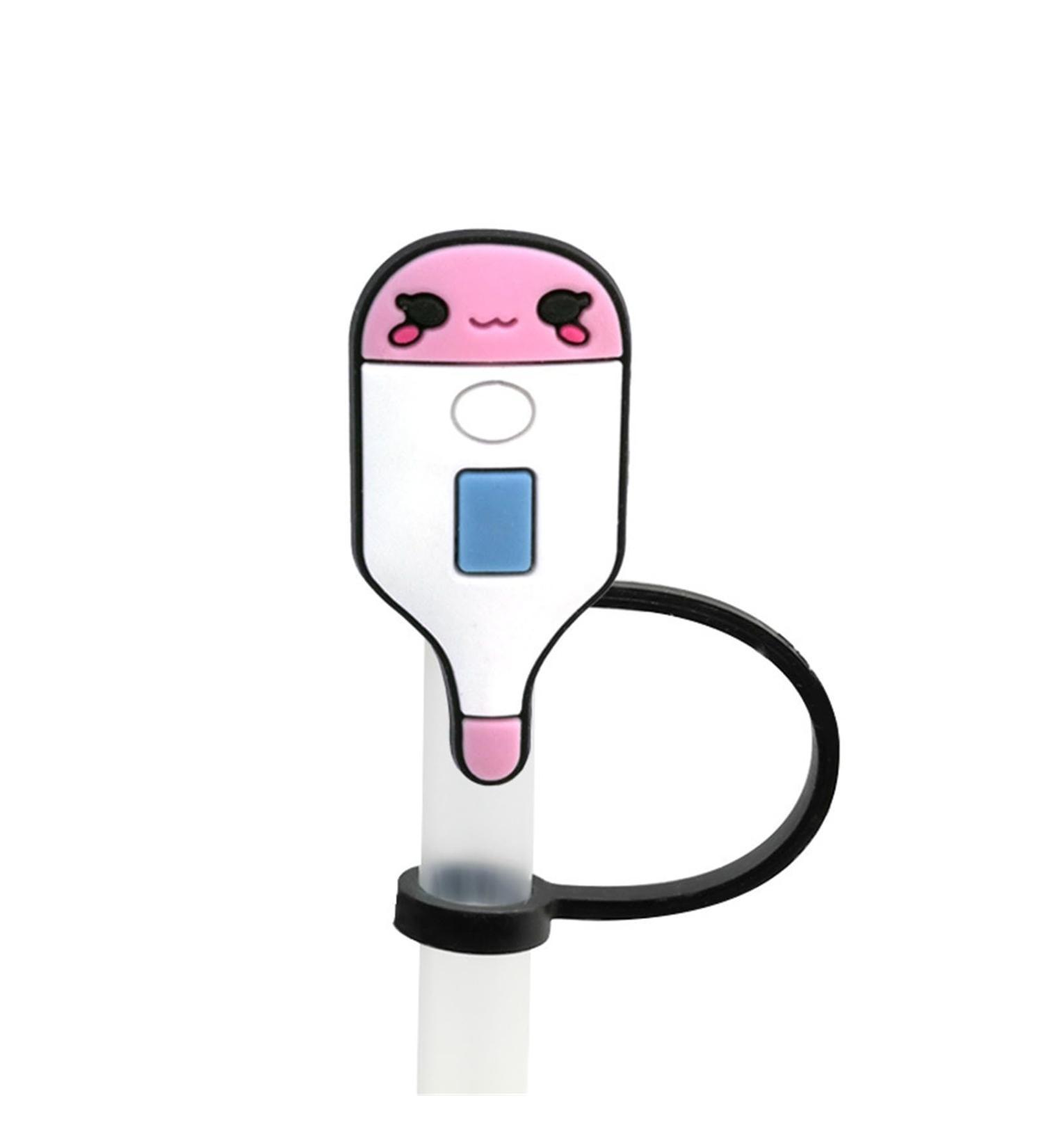 Uncles Straw Tips Cover Straw Covers Cap for Reusable Medical Straw Cap Straw Protector Party Gifts Portable Straw Tips Caps 3 - Buy Online on GoSupps.com