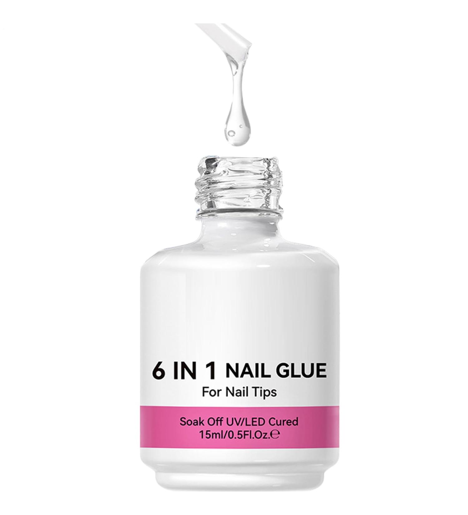  Dtaigou Builder nail gel nail construction gel rhinestone glue 6-in-1 builder glue adhesive for shaping and extending for beginner women - Buy Online on GoSupps.com
