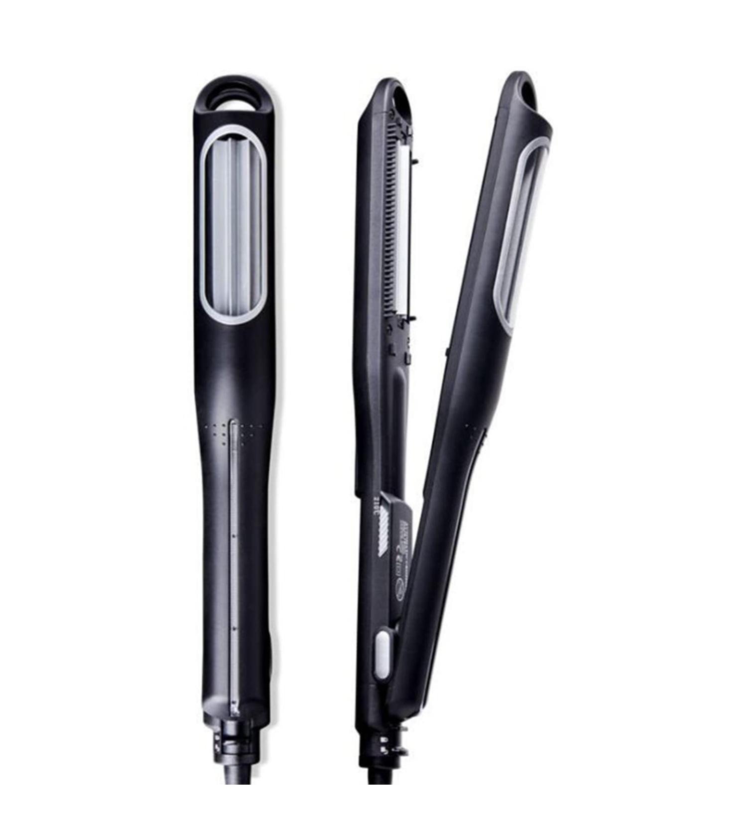 Professional Automatic Hair Curler & Corrugated Flat Iron - Silver Curling Irons for Stunning Waves - Buy Online on GoSupps.com