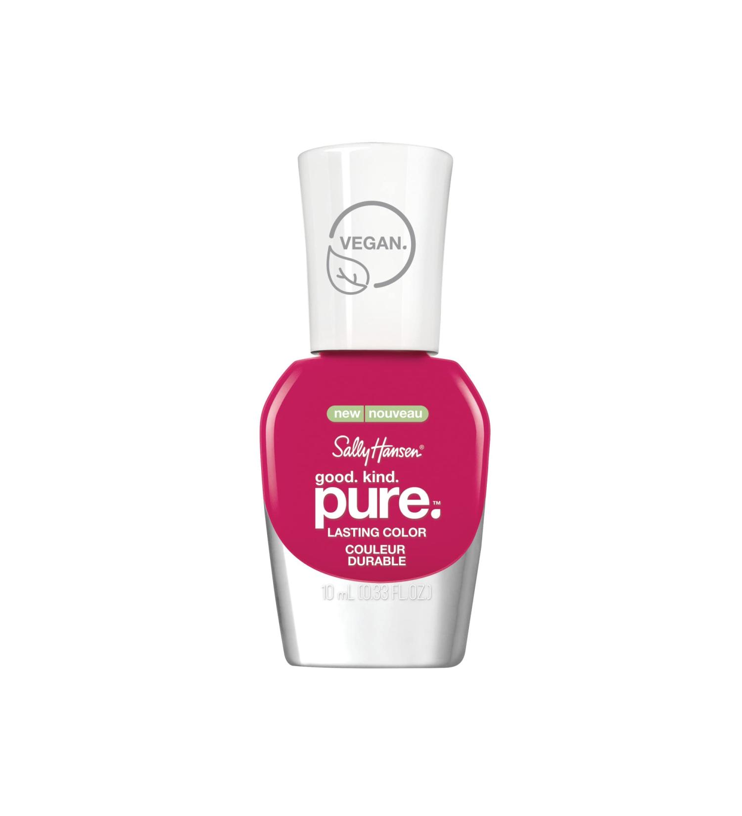 Sally Hansen Good.Kind.Pure Nail Polish Passion Flower 0.33 Fl Oz - Packaging May Vary - Buy Online on GoSupps.com