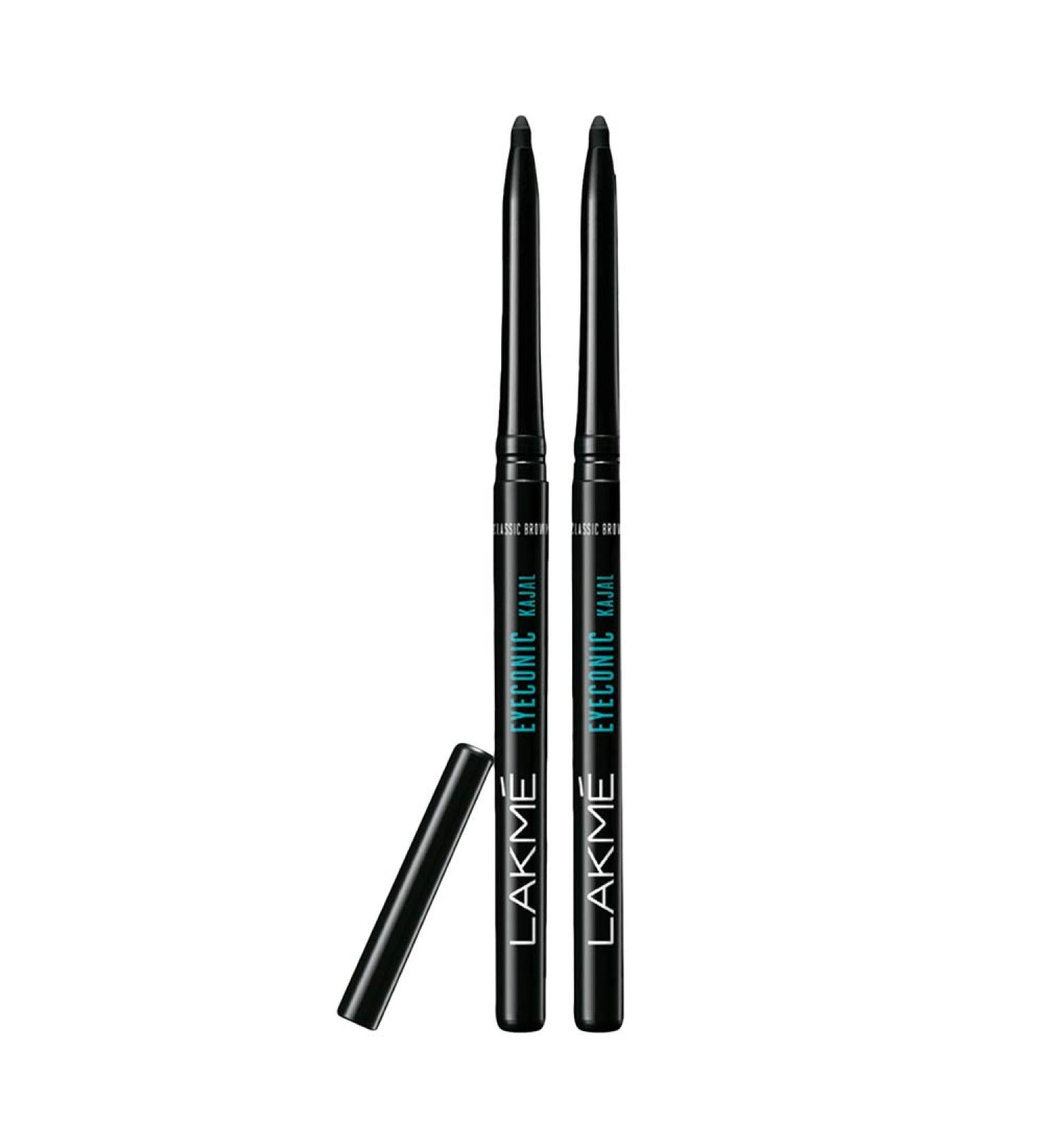 Lakme Eyeconic Kajal Twin Pack - Black 0.35g | Buy Online | International Shipping - Buy Online on GoSupps.com