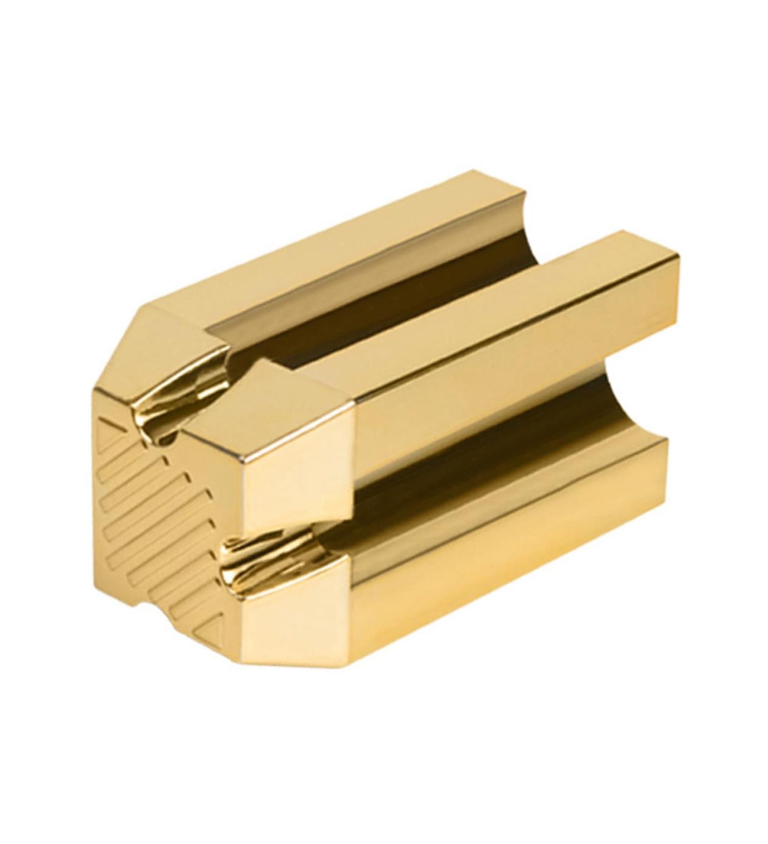 Healeved Eyebrow Pencil Sharpener - Precision Shaper for Makeup - Golden 4x2cm Cosmetic Tool - Buy Online on GoSupps.com