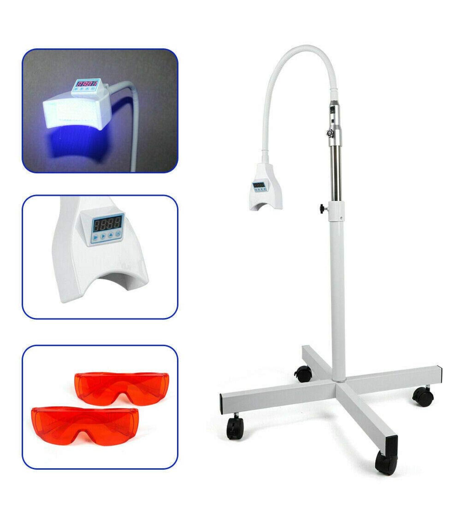 SHZICMY Professional LED Teeth Whitening Lamp - Effective Tooth Bleaching & Dental Whitening 220V for Bright Smiles - Buy Online on GoSupps.com