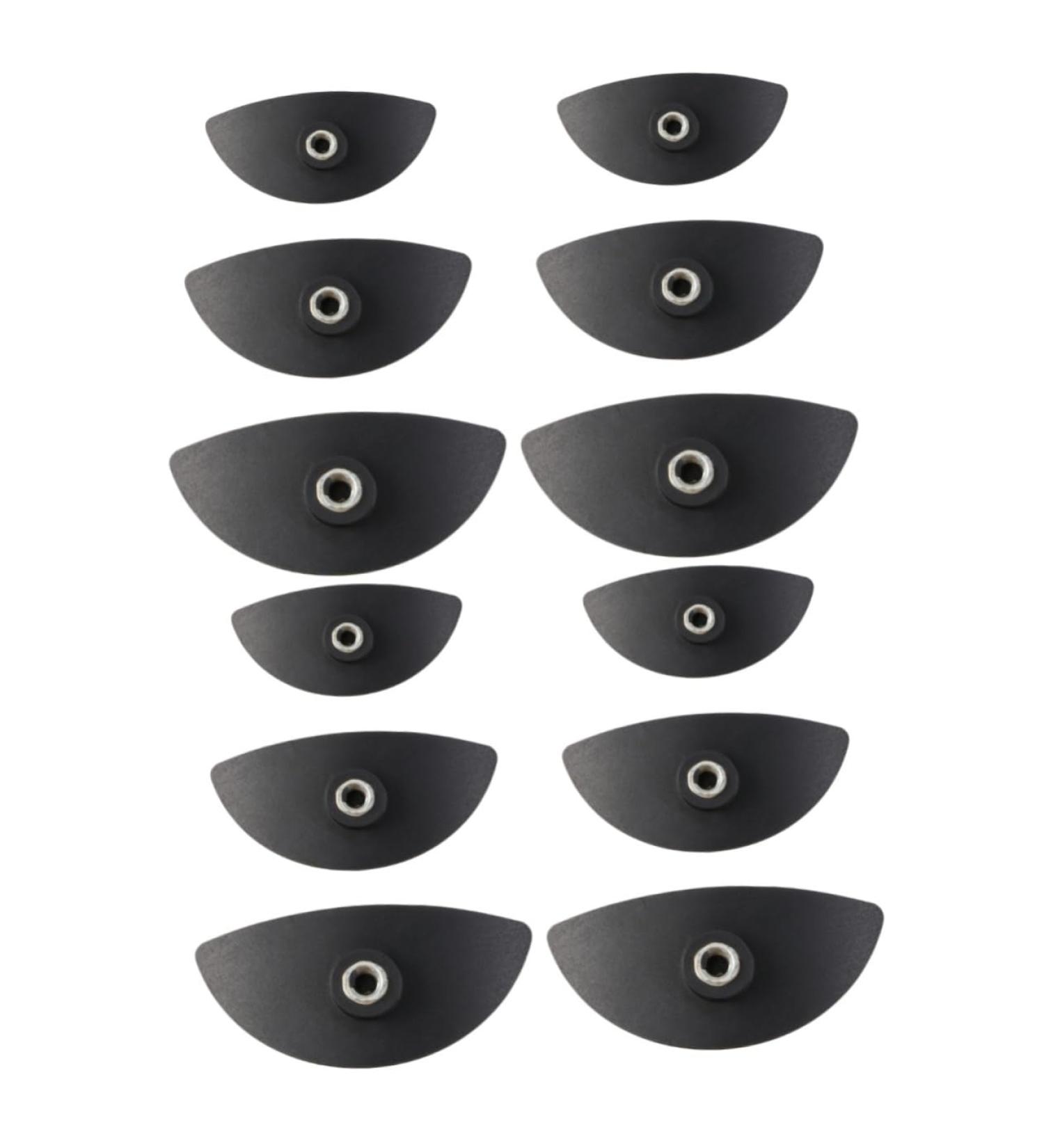 POPETPOP 12 Pcs Makeup Make up Kit Eyeshadow Stamp Applicator Eyeshadow Stamper Tool Crease Die 5*2.5cmx2pcs Blackx2pcs - Buy Online on GoSupps.com