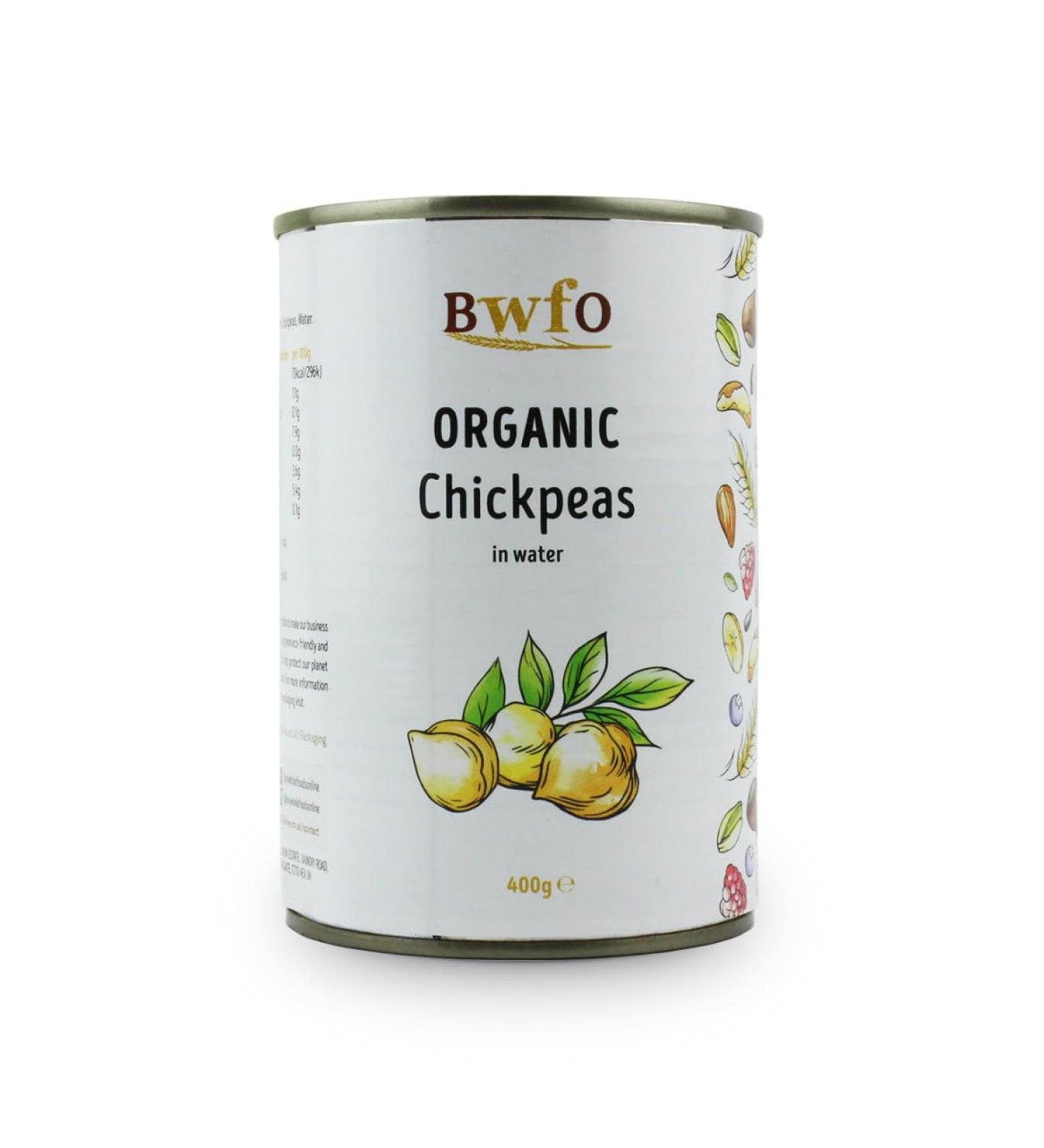 Organic Chickpeas 400g (BWFO)