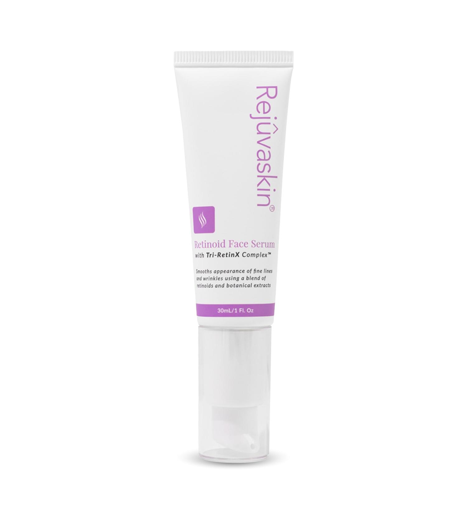 Rejuvaskin Retinoid Face Serum for Face & Dry Skin with Tri-RetinX Complex Hydrating & Anti-Aging 30ml - Buy Online on GoSupps.com