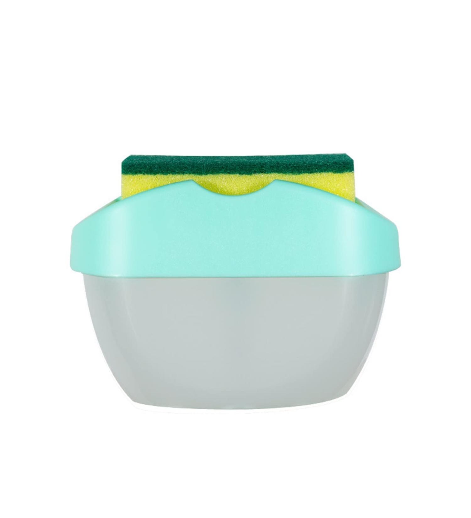 FINPAN Kitchen Brush Cleaning Semen Box Automatic Liquid Dispenser Push-Type Automatic Liquid Outlet Box Pad Dishwashing Soap Liquid Box Hand Soap Dispenser - Buy Online on GoSupps.com