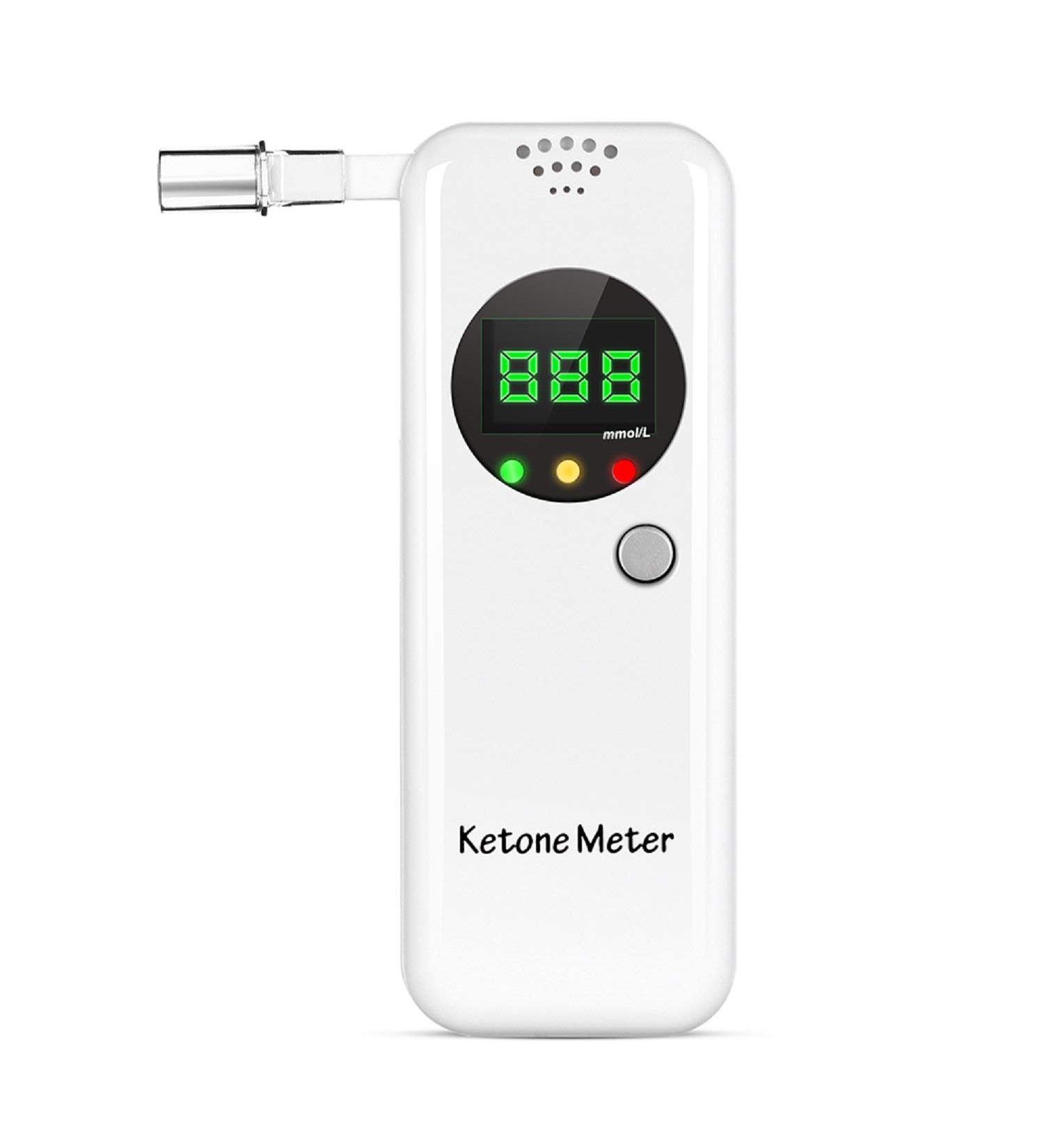 Ketone Meter Analyzer  Acetone Breath Ketosis for Self-Ketosis Checking with 10pcs Mouthpieces - Buy Online on GoSupps.com