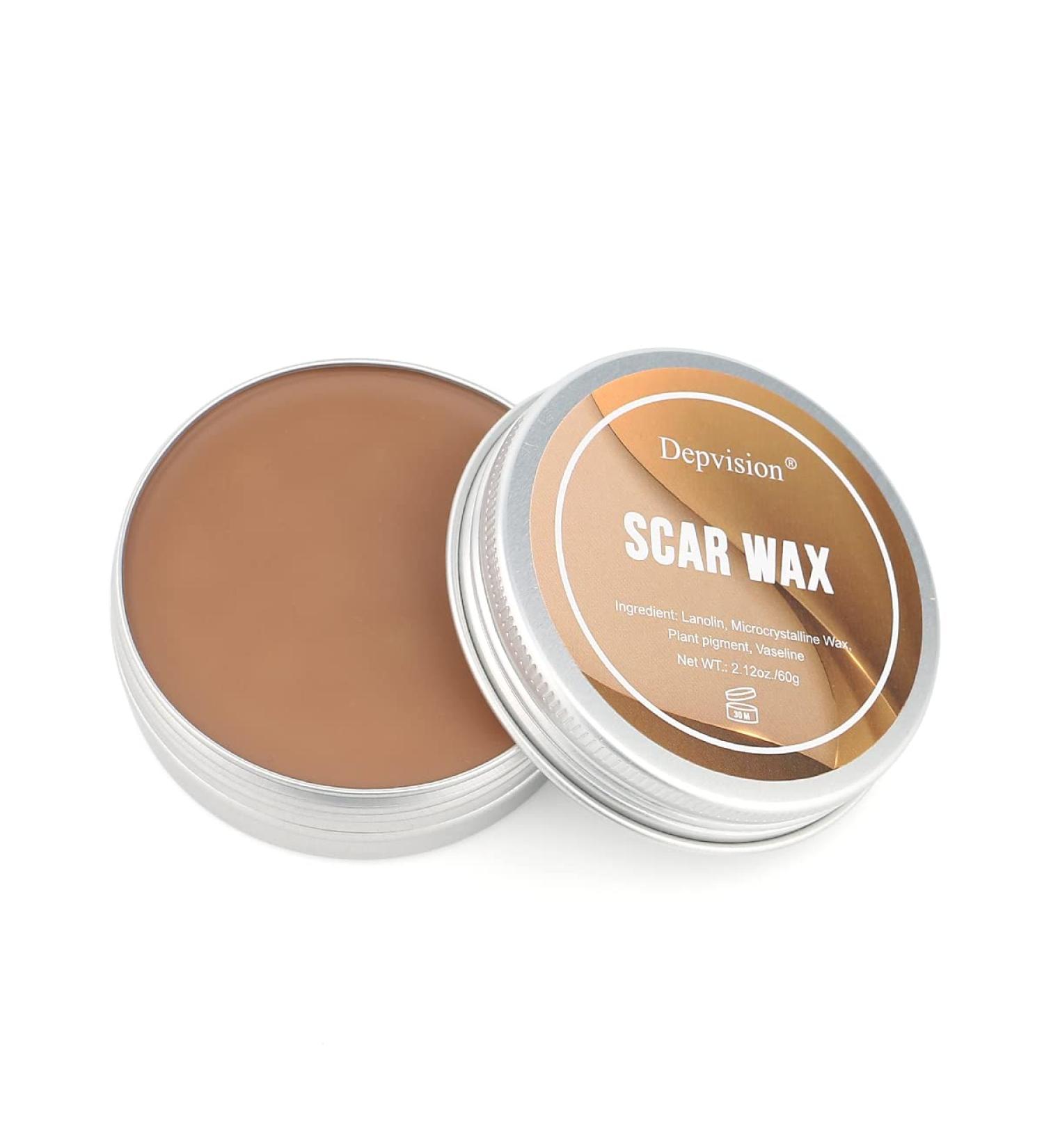Buy Depvision SFX Scar Wax | 2.12oz Halloween Fake Wound Makeup | Special Effects for Cosplay & Theatrical Use - Buy Online on GoSupps.com
