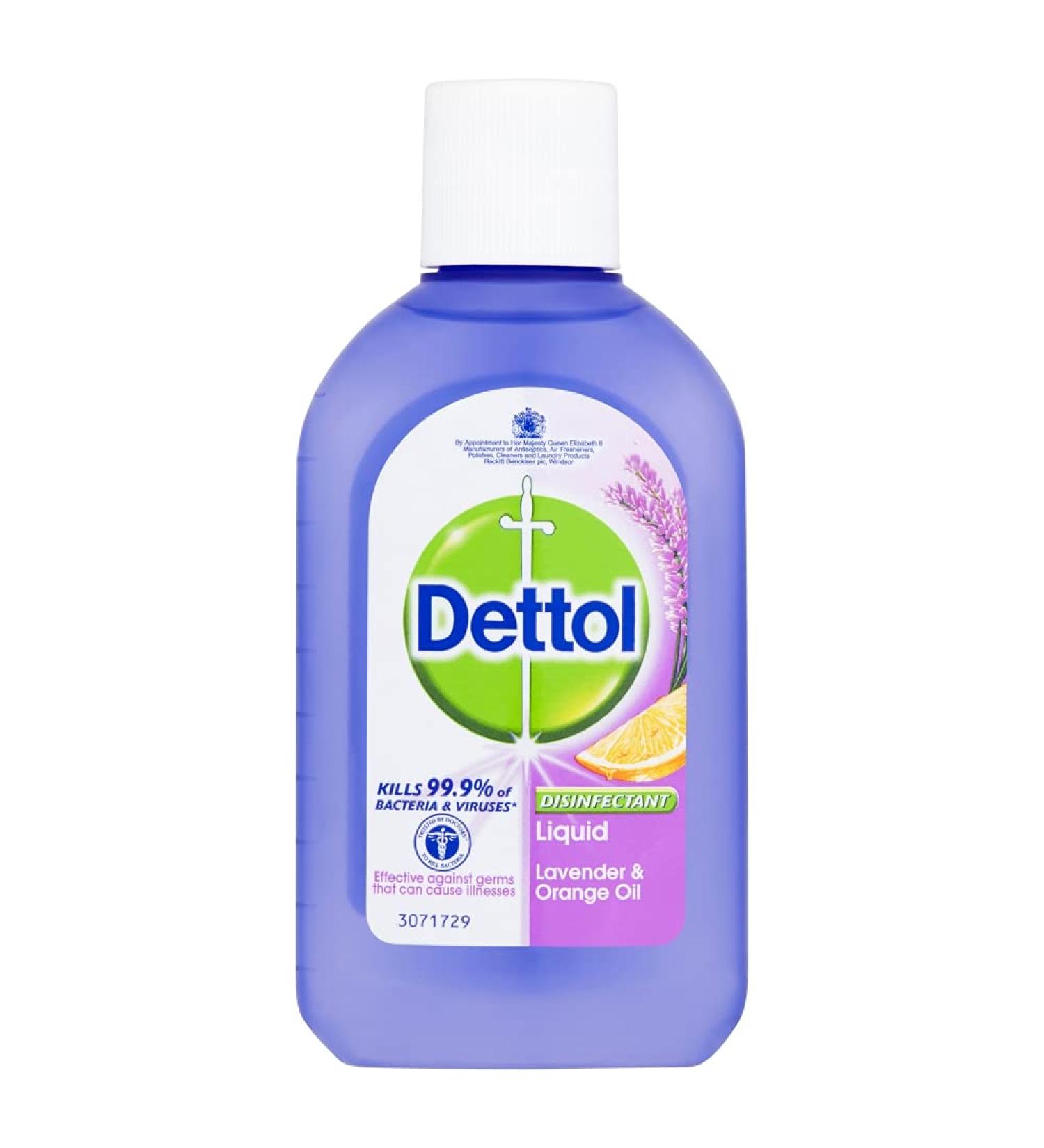 Dettol Disinfectant Liquid Lavender & Orange Oil 500ml - Pack of 1 | Powerful Cleaning Solution - Buy Online on GoSupps.com