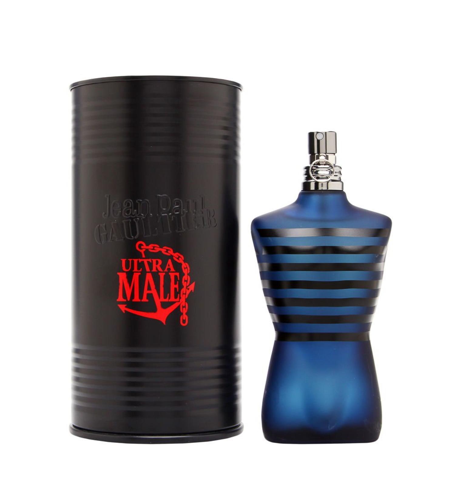 Jean Paul Gaultier Ultra Male for Men Intense Spray Eau de Toilette 4.2 Ounce Cinnamon Lavender Pear Vanilla 4.2 Fl Oz (Pack of 1)
