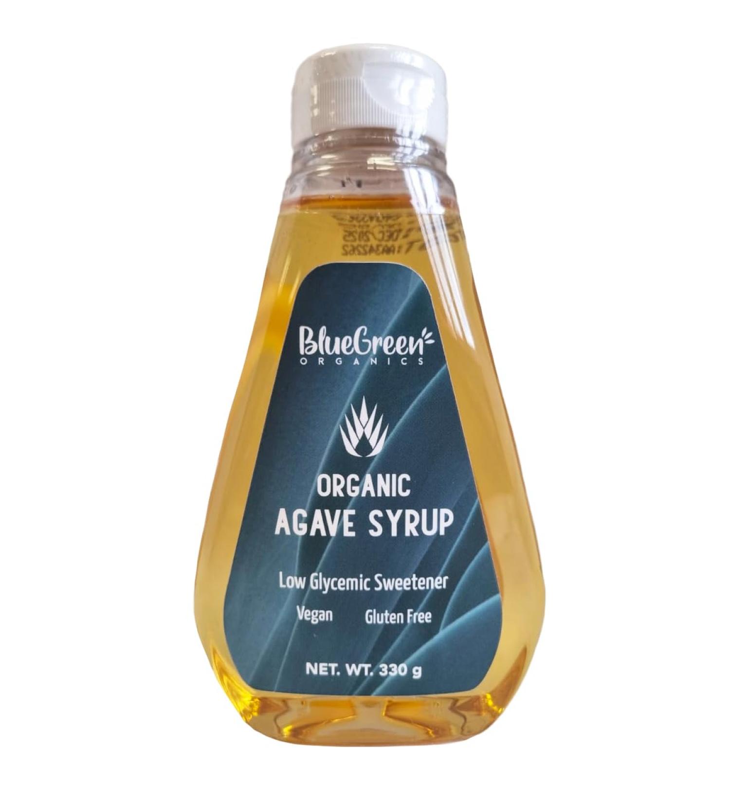 Agave Syrup 330g / Mexican Natural Blue Agave Syrup Extract Agave Syrup Sweetener - Buy Online on GoSupps.com