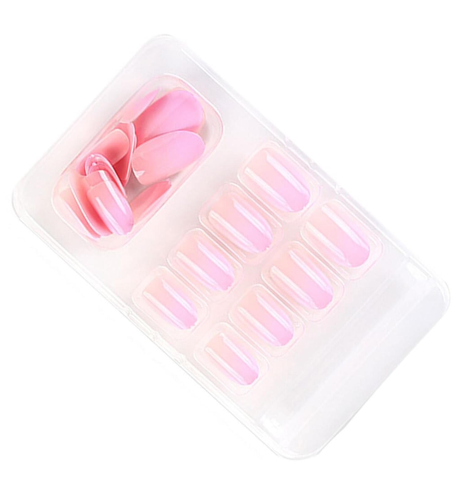 dijiusidy False Nail Fashionable Various Shapes Fingernail Full Coverage Strong Viscosity Adjustable Paster for Manicure Art 35 F741 35 1 count (Pack of 1) - Buy Online on GoSupps.com