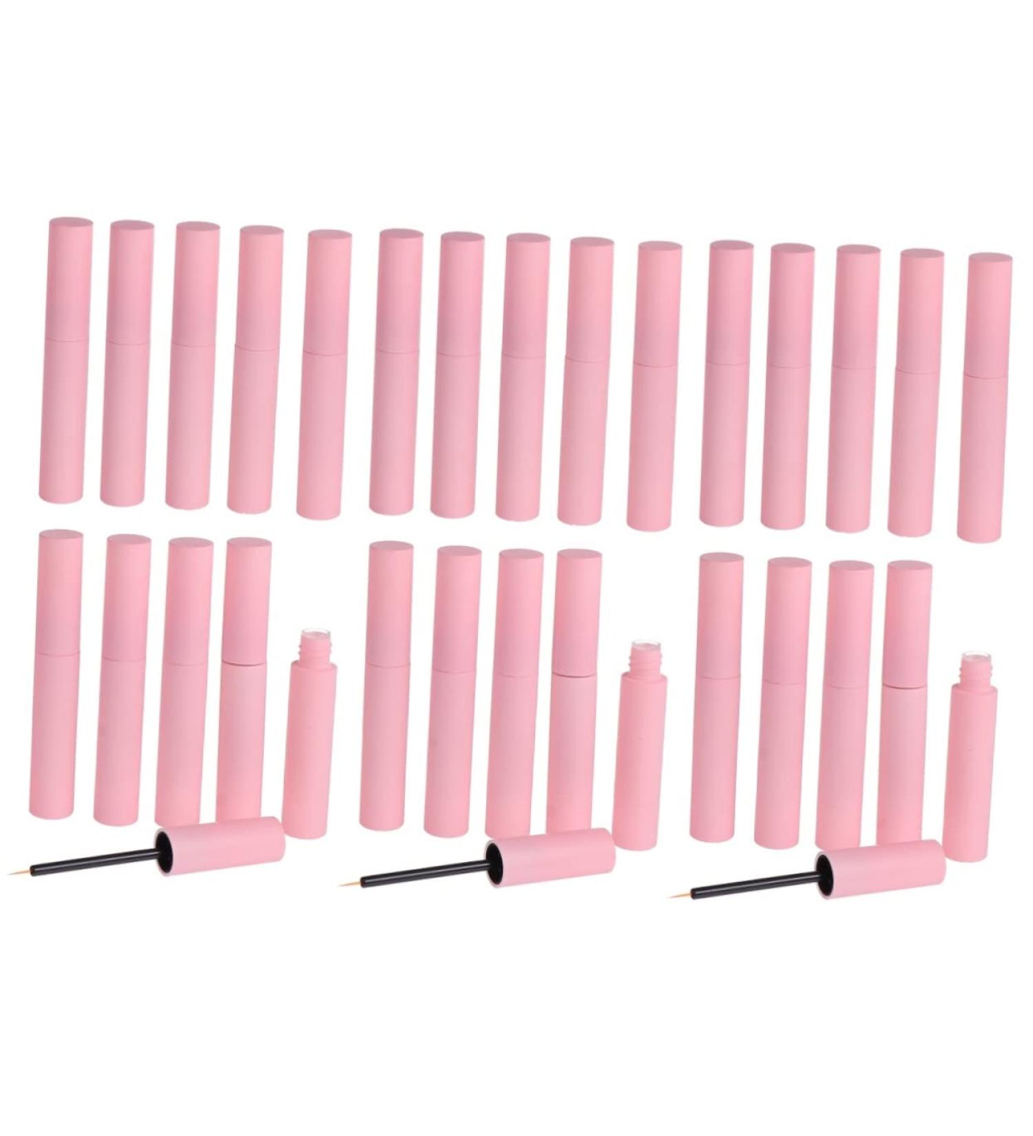 OHPHCALL 30 Pcs Eyelash Brush Empty Tube Mascara Bottle Eyelash Wand Bottles DIY Mascara Tube Plastic 1 g (Pack of 1) Pinkx3pcs - Buy Online on GoSupps.com
