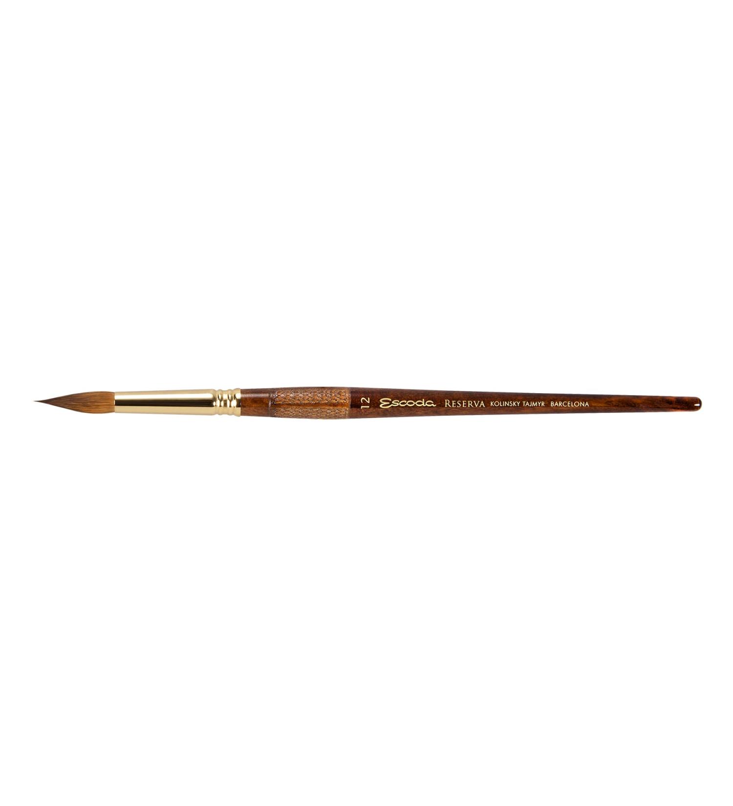 Escoda Reserva 1212 Series Watercolor Paint Brush - Size 12 Round - Buy Online on GoSupps.com