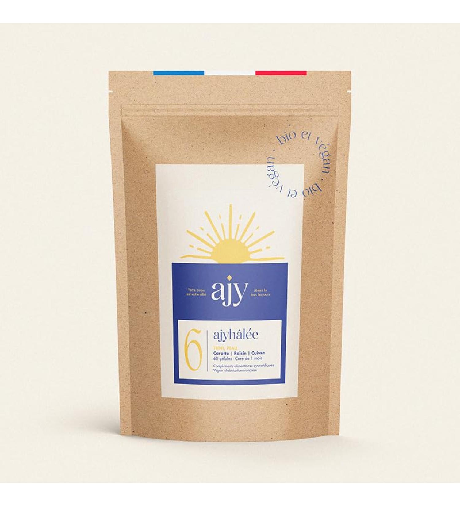 AJY H LEE Tanning Activator & Accelerator | Natural Sun Protection Antioxidant Tan Complexion Collagen Boost | Copper Selenium Carrot Grape Seed L-Tyrosine | 60 Capsules - Buy Online on GoSupps.com