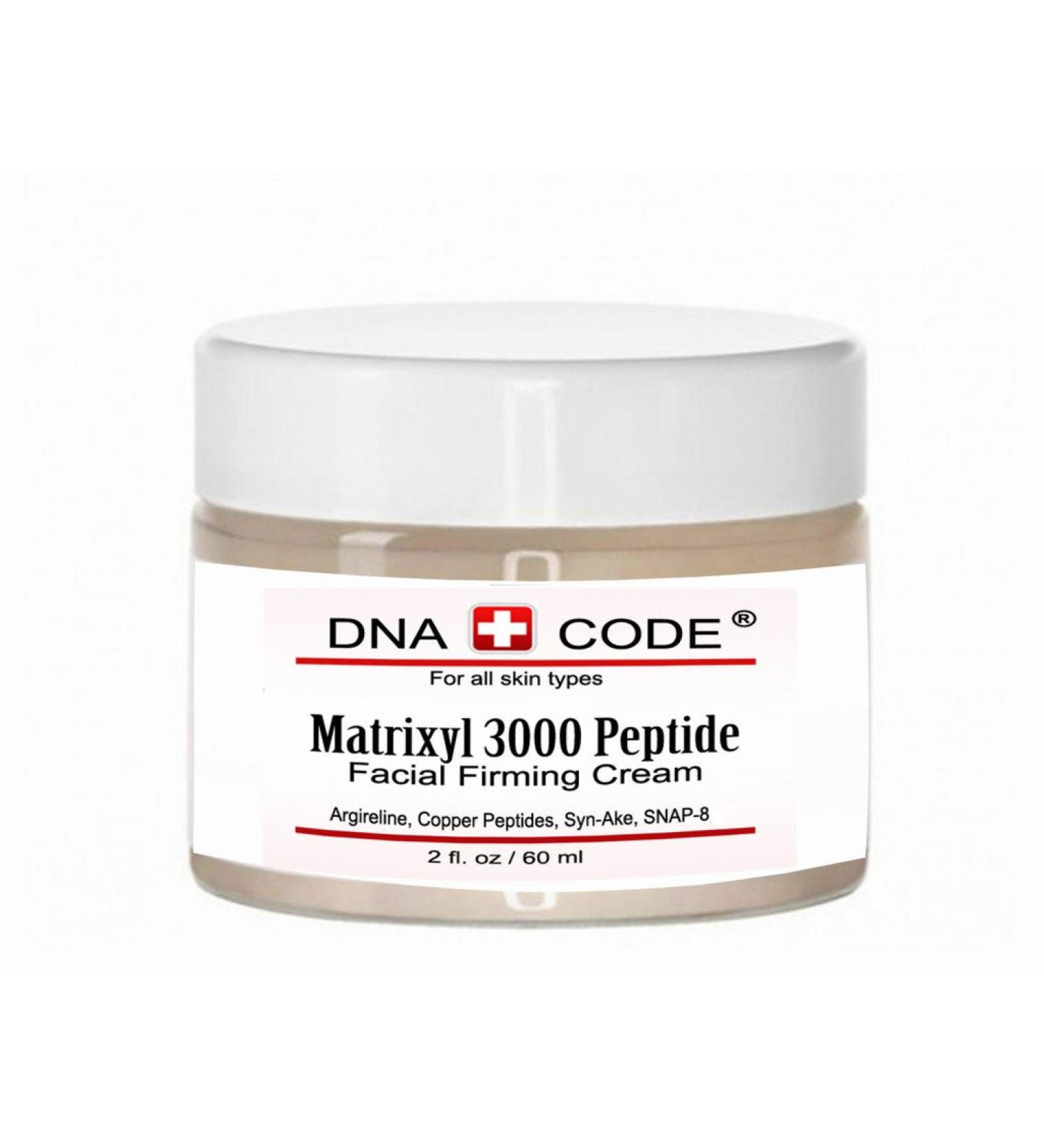 DNA Code Matrixyl 3000 Complex Peptides Firming Cream w/Matrixyl 3000 Syn-Ake SNAP-8 Copper Peptides - Buy Online on GoSupps.com