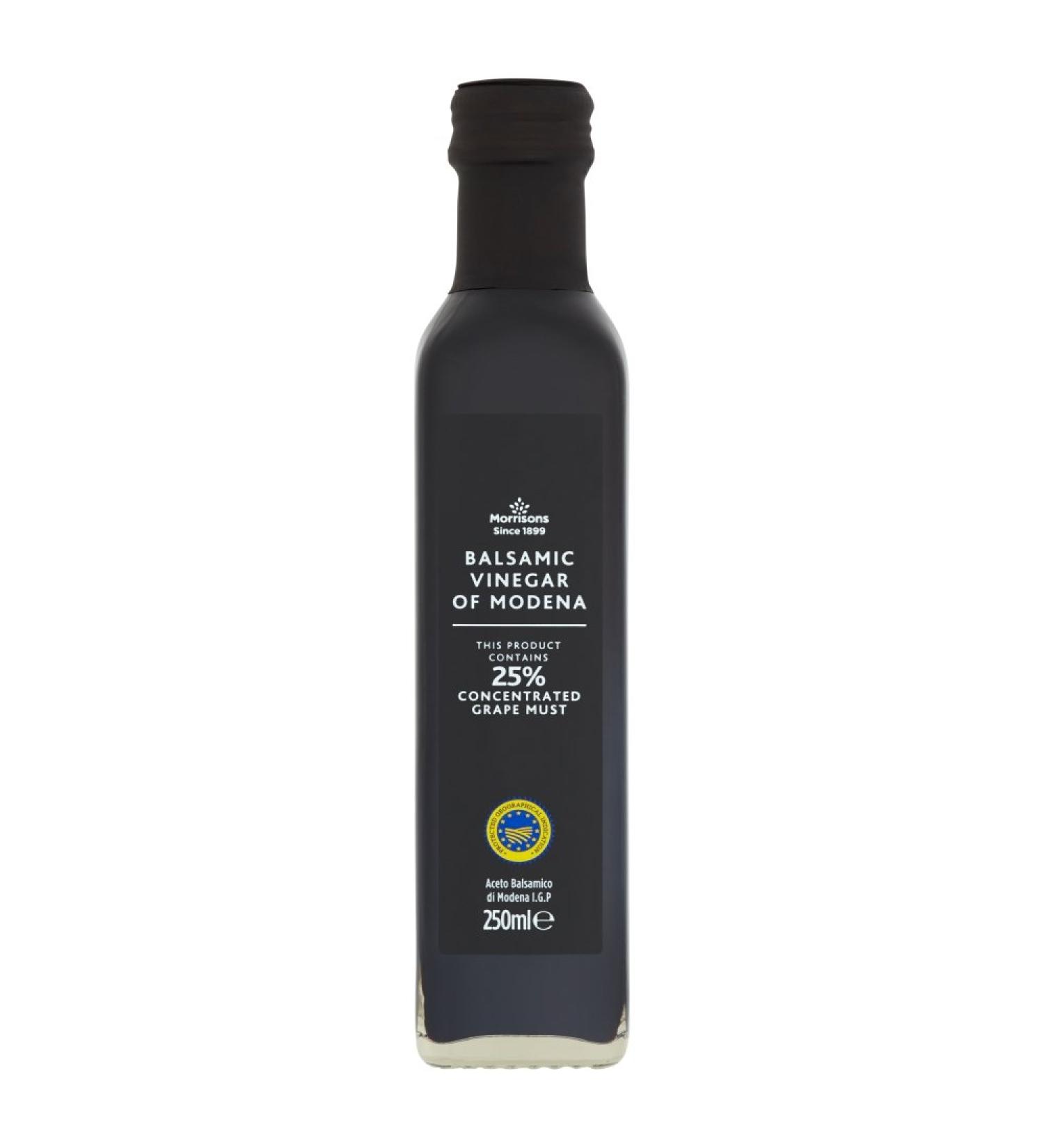 Morrisons Aceto Balsamico di Modena IGP 250ml - Authentic Italian Balsamic Vinegar - Buy Online on GoSupps.com