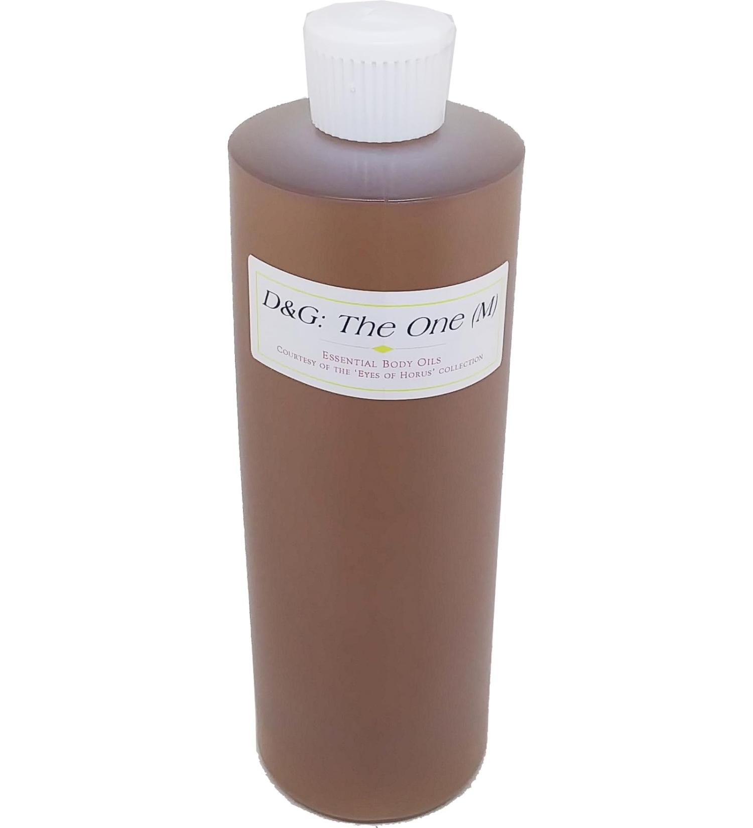 The One: DG - Type For Men Scented Body Oil Fragrance Flip Cap - Brown - 16 oz. - ID#25383 16 Fl Oz (Pack of 1)