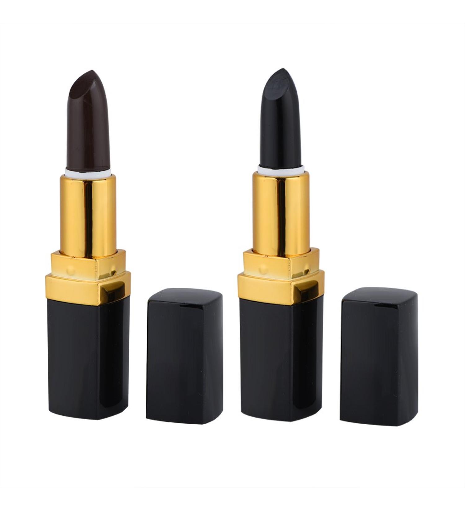 Temporary Lipstick Hair Dye Pen for White Hair - One-Time Coverage Hair Color Tool (Black Brown) | Best eCommerce Solutions - Buy Online on GoSupps.com