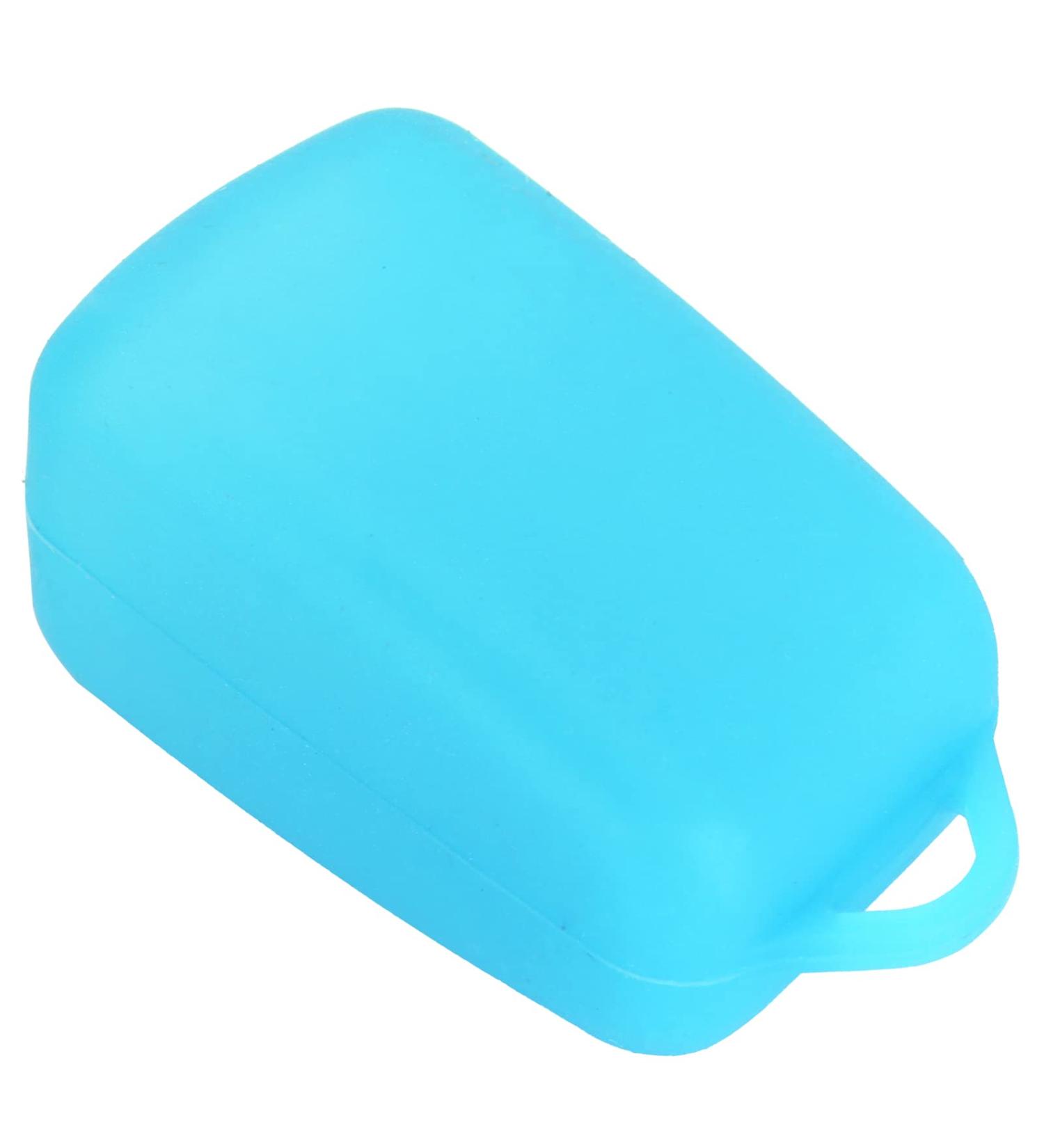 Zerodis Silicone Toothbrush Covers - Electric & Manual Toothbrush Head Protector Cap for Home Travel & Camping - Greenish Blue - Buy Online on GoSupps.com