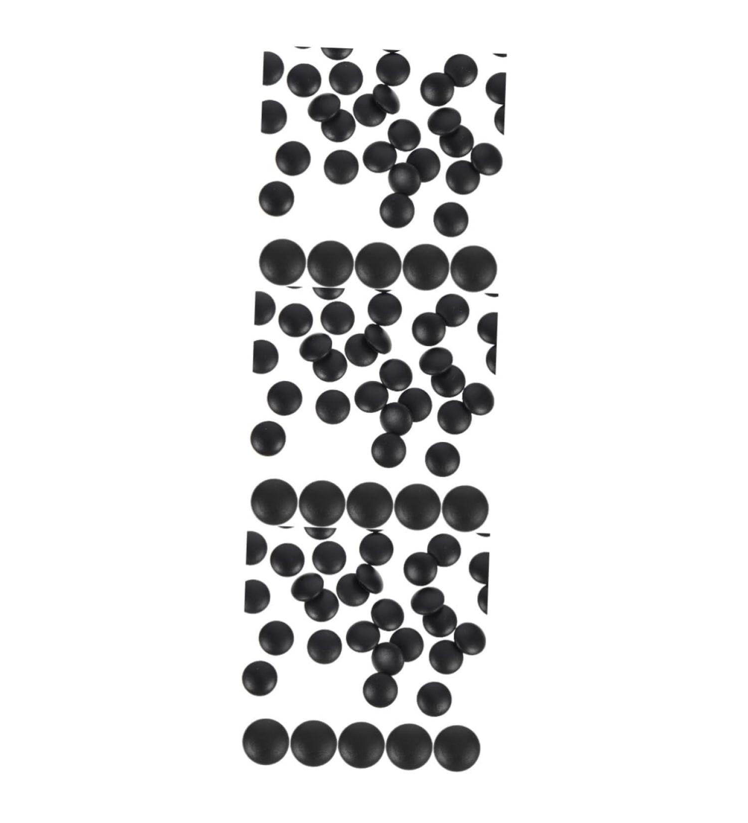 Healeeved 60 Pairs Round Glide Ring Accessories for Glasses - Slipproof Black Holders for Retro & Round Glasses - 1.4x1.4x0.6cm - International Shipping Available - Buy Online on GoSupps.com