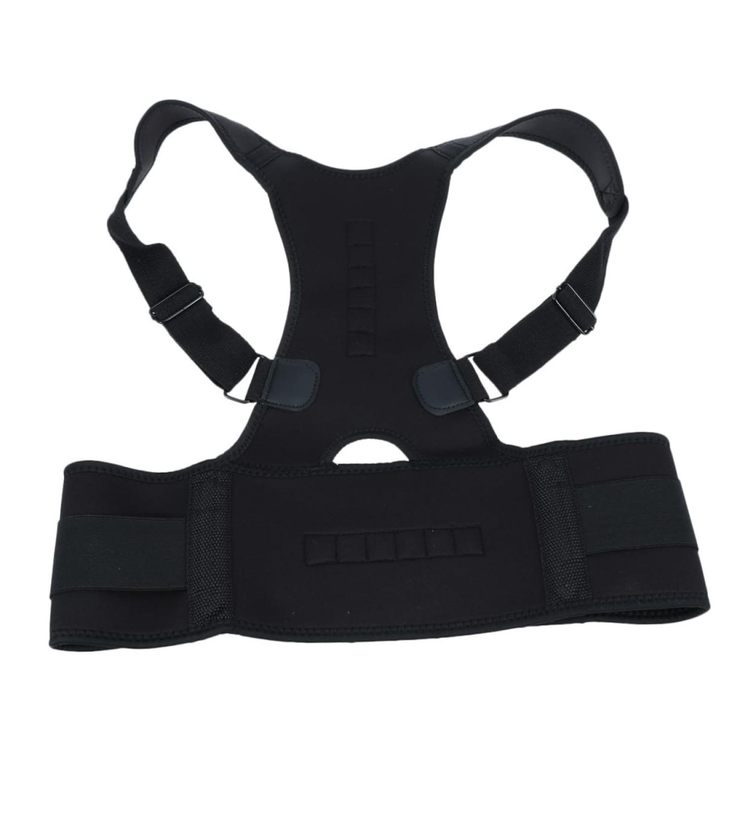 FRCOLOR Posture Corrector Belt for Kids & Adults - Adjustable L Black | Improve Posture & Comfort - Buy Online on GoSupps.com