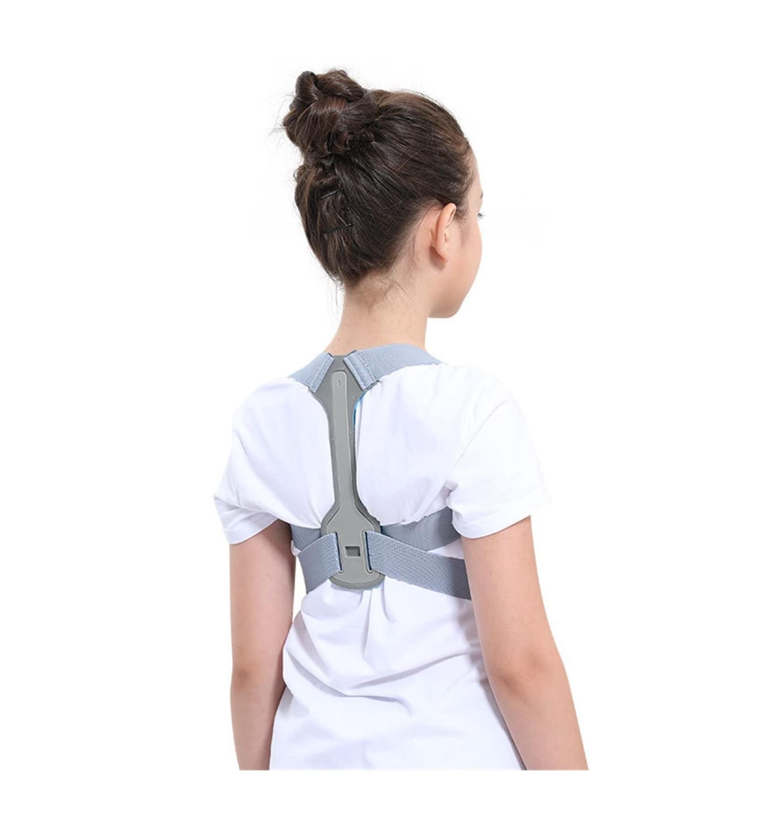 ZCLNYVGJ GUOWGANG Support Belt Adjustable Back Posture Corrector Clavicle Spine Back Shoulder Lumbar Posture Correction (Color : Blue Size : Medium) (Gr L) - Buy Online on GoSupps.com