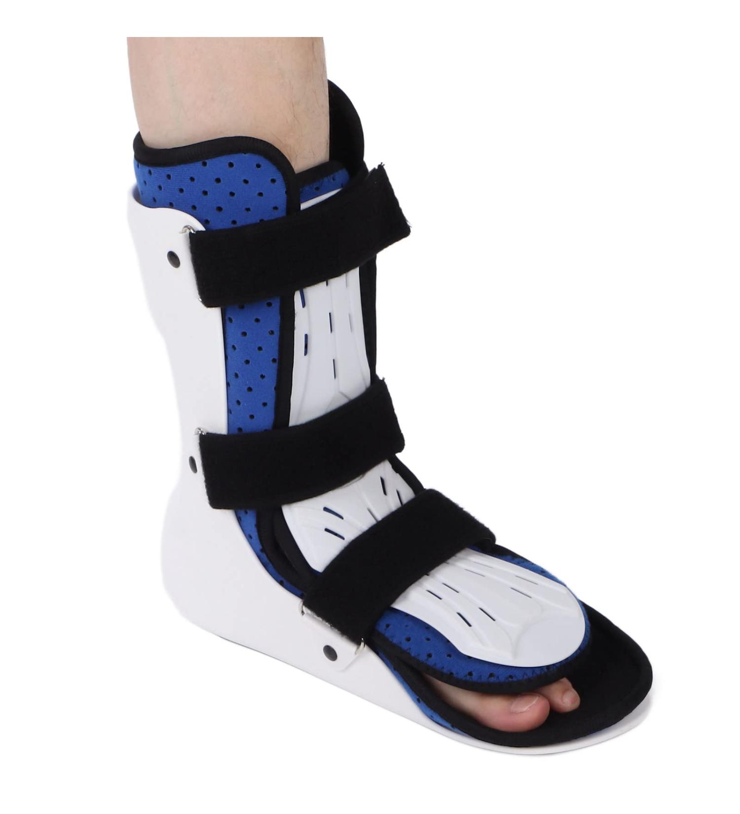 Milltrip Ankle Support Brace & Fracture Boot - Short AFO Orthosis Splint for Sprains & Injuries (Left Foot M) | International Shipping Available - Buy Online on GoSupps.com