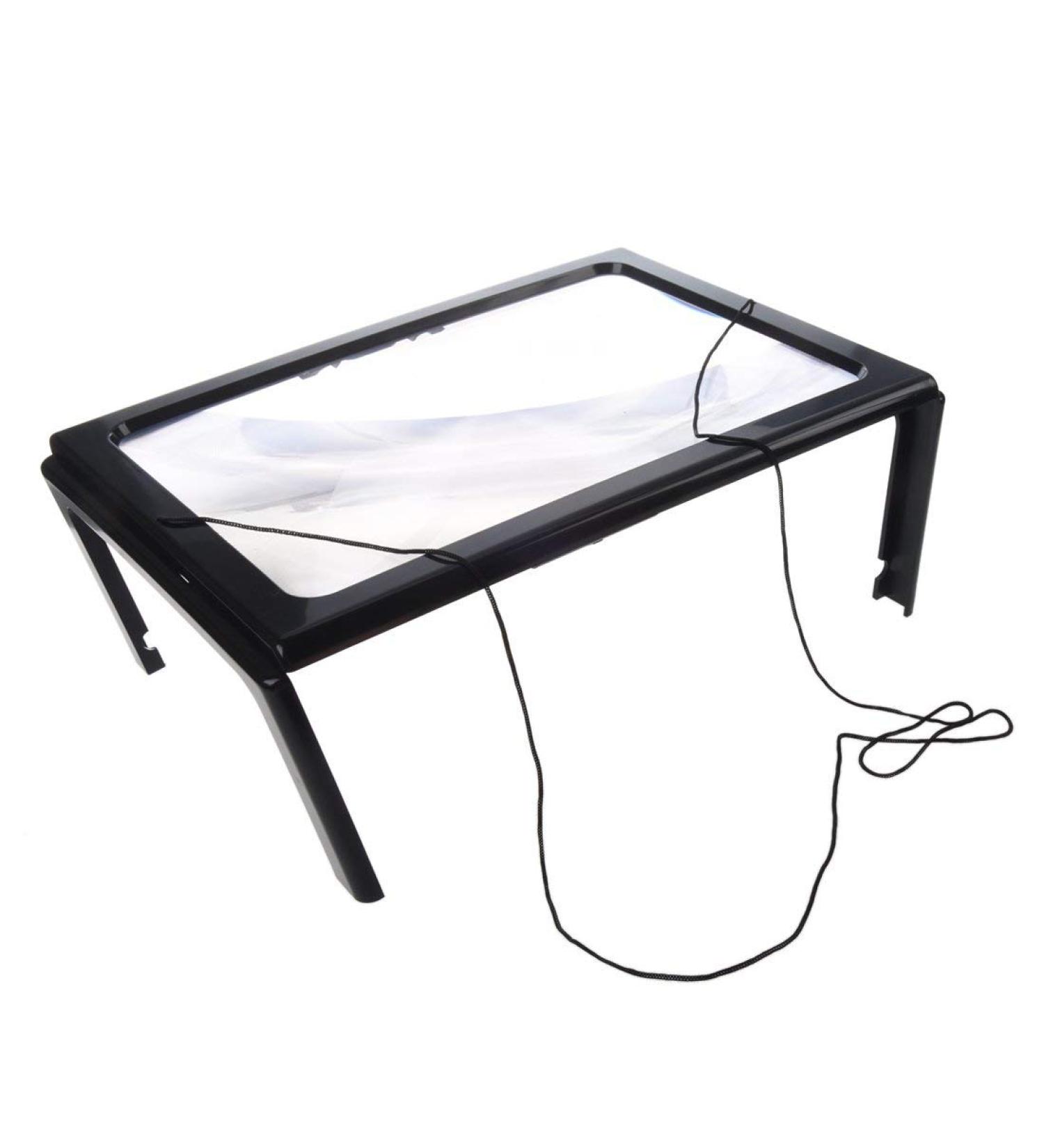 Giant Large Hands Free Magnifying Glass with Light LED Magnifier for Reading etc Made in China - Buy Online on GoSupps.com