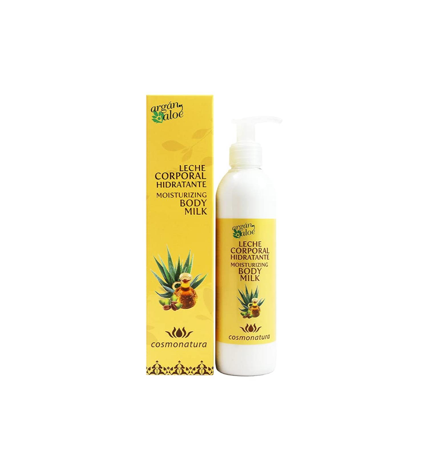 Argan-Aloe Bodymilk 250ml - Nourishing Moisturizer for Radiant Skin | International Shipping Available - Buy Online on GoSupps.com