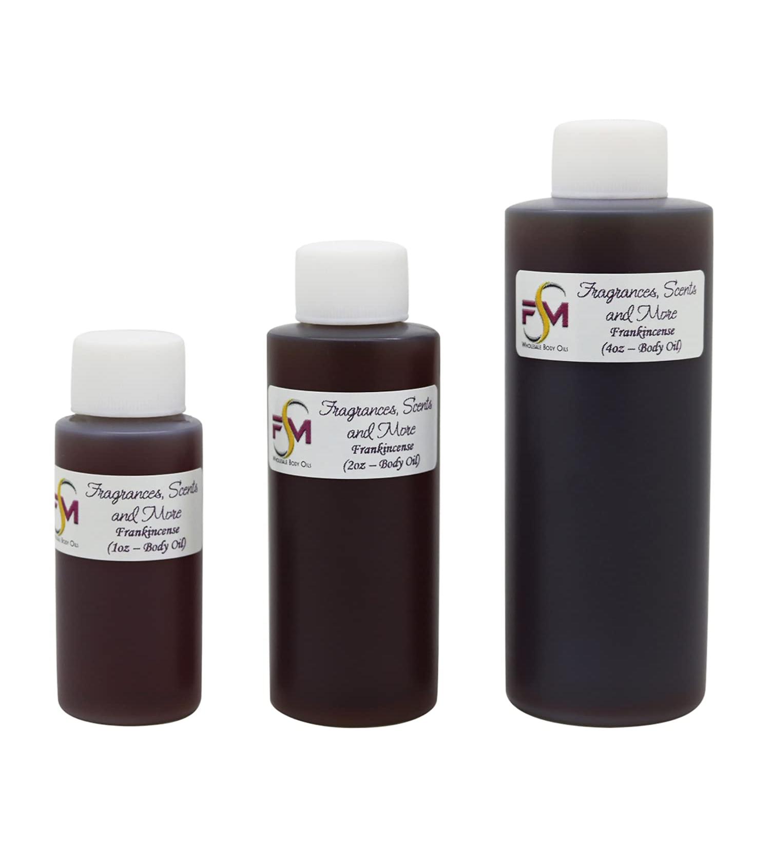 Frankincense Fragrance Oil - 3 Bottles 0.33 Fl Oz Glass Roll On (10ml) 0.33 Fl Oz (Pack of 3)