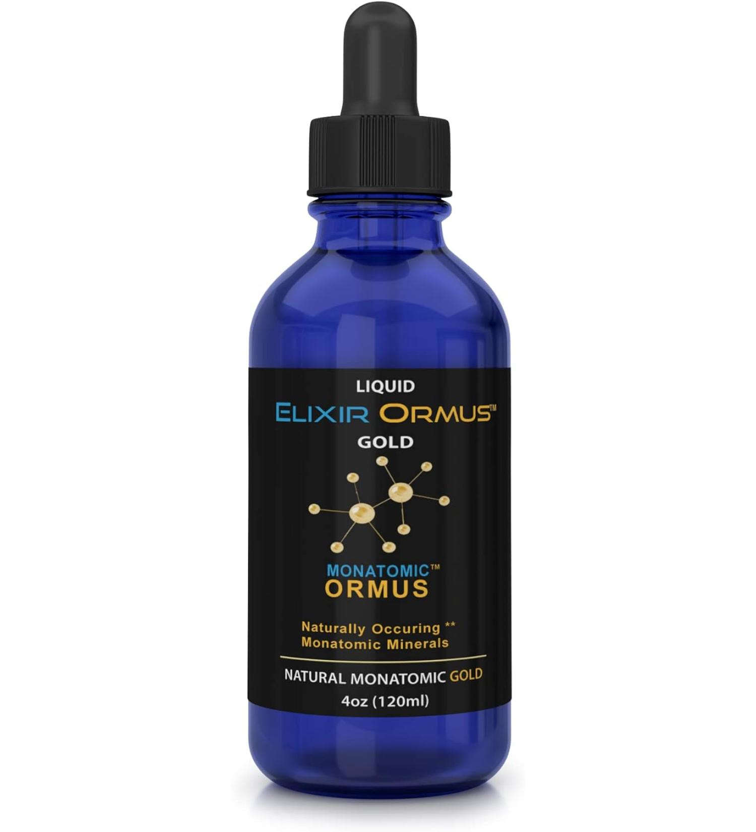 3 Leaf Naturals Elixir ORMUS 4oz Monoatomic Gold Manna Memory Aid Energy Boost Monatomic White Powder Gold Vitality Platinum - Buy Online on GoSupps.com
