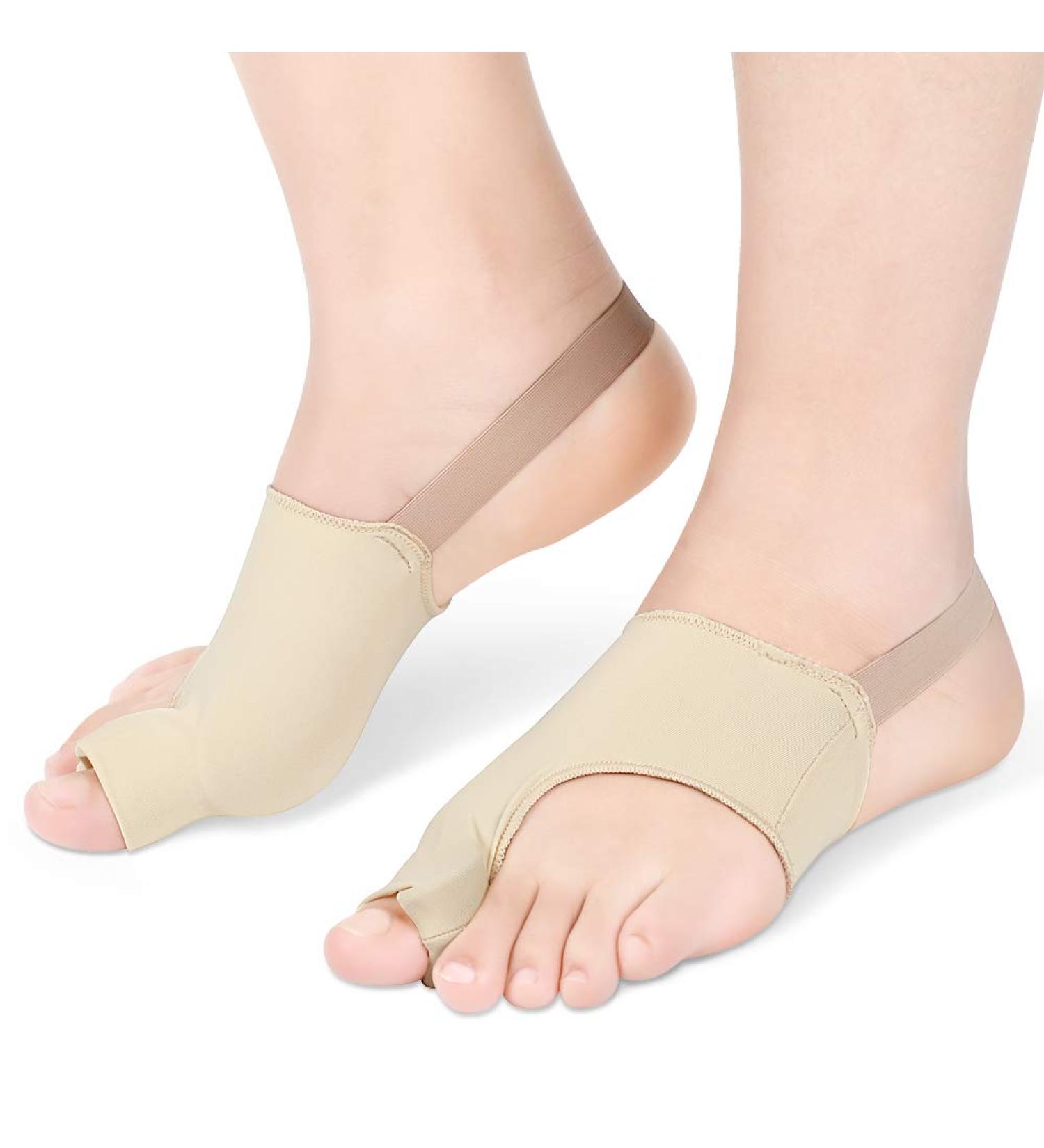 Orthopedic Toe Corrector Bunion Sleeve for Pain Relief in Hallux Valgus & Hammer Toe - Toe Straightener Bandage for Big Toe Joint - Foot Sleeve for Bunion Correction - Buy Online on GoSupps.com