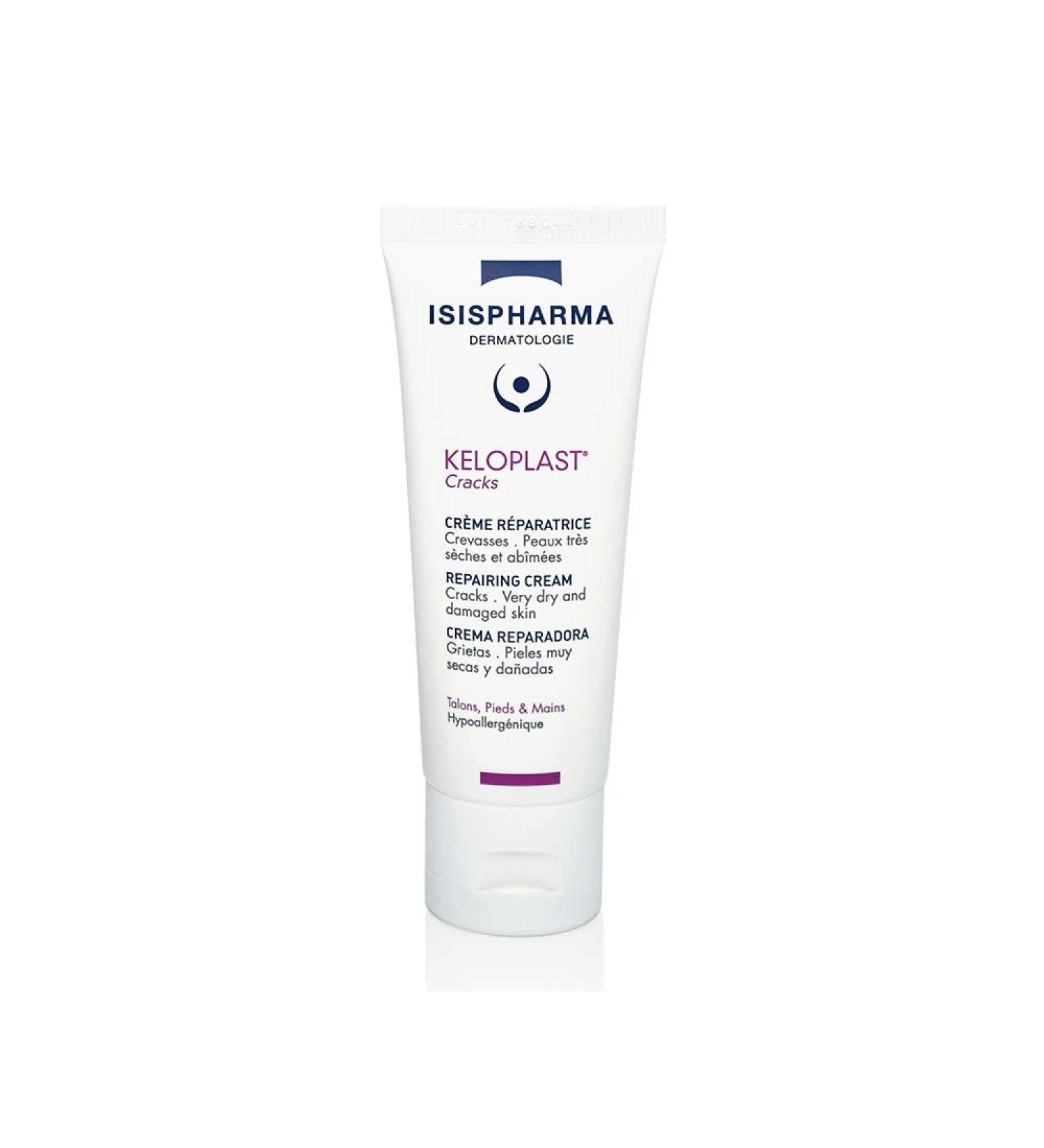IsisPharma Repair Cream Cracks - Heel Hands and Feet KELOPAST Cracks Unisex 0ML White Women - Buy Online on GoSupps.com