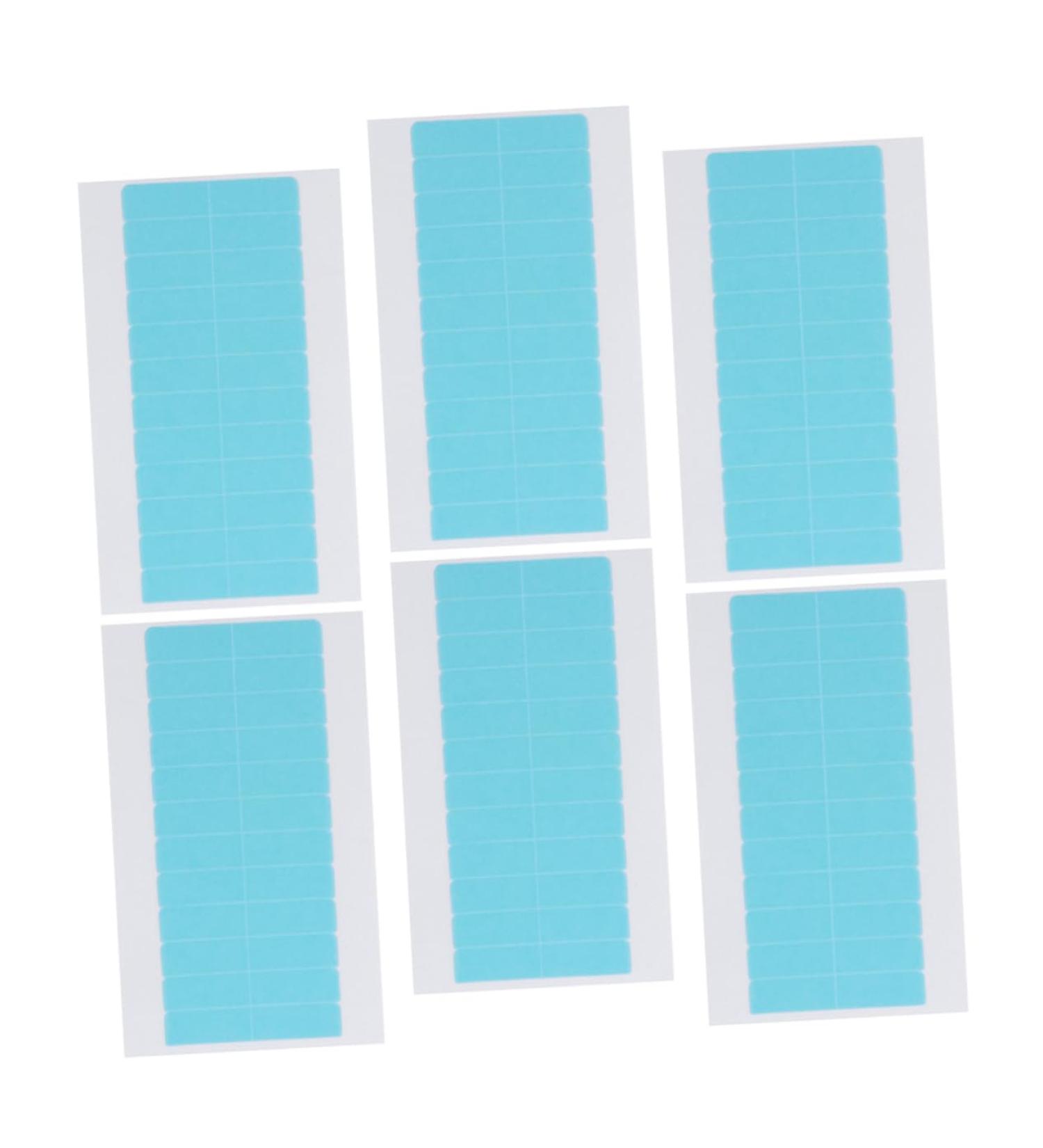 Angoily 6 Double Sided Adhesive Hair Extension Hair Extensions Replacement Tape Safety Hair Extension Tapes Toupee Tape Double Sided Tape Tabs Small Mirrors for Crafts Pu Label - Buy Online on GoSupps.com