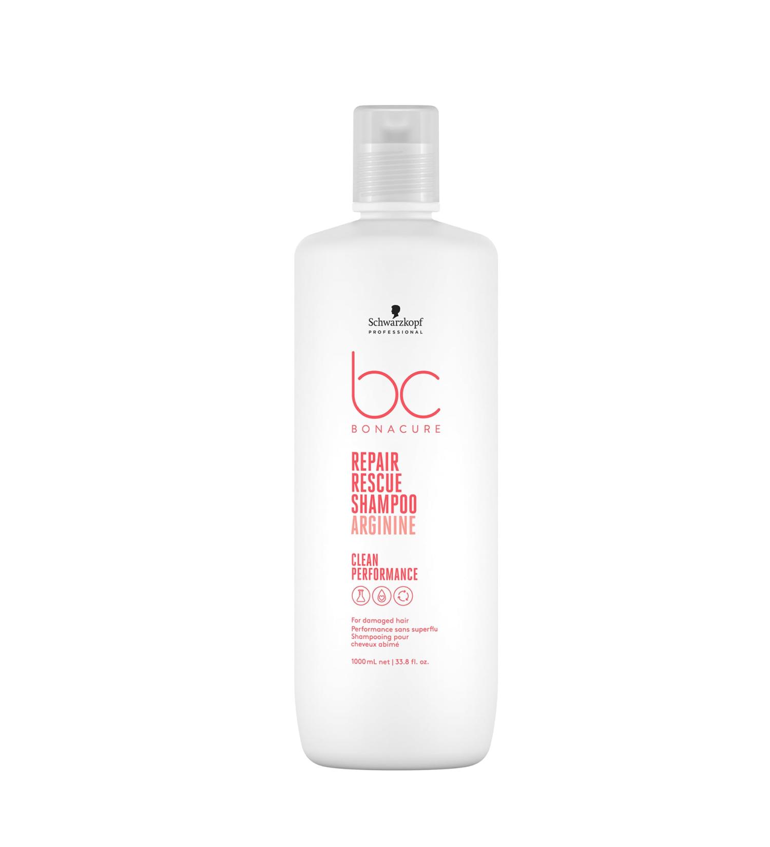 Schwarzkopf Professional Bonacure Shampooing Micellaire Peptide Repair Rescue 1000 ml - Buy Online on GoSupps.com