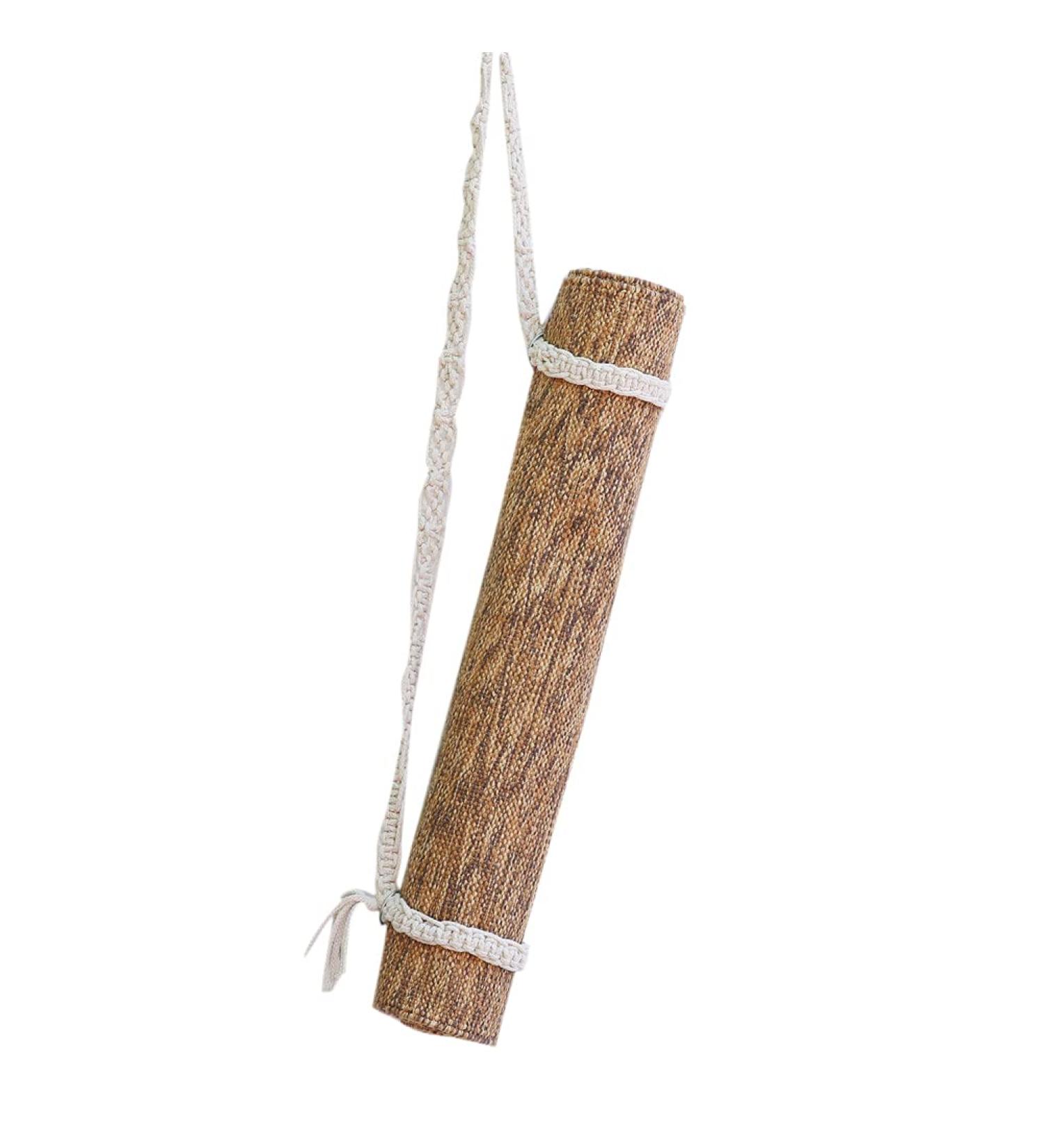 Laddawan Macrame Yoga Mat Strap Sling - Eco-Friendly Cotton Carrier - Buy Online on GoSupps.com