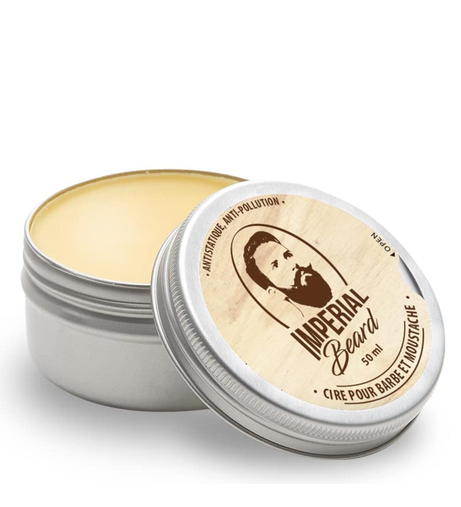 Imperial Beard Moisturising Wax for Beard & Moustache - Nourish and Style Your Facial Hair | International Shipping Available - Buy Online on GoSupps.com