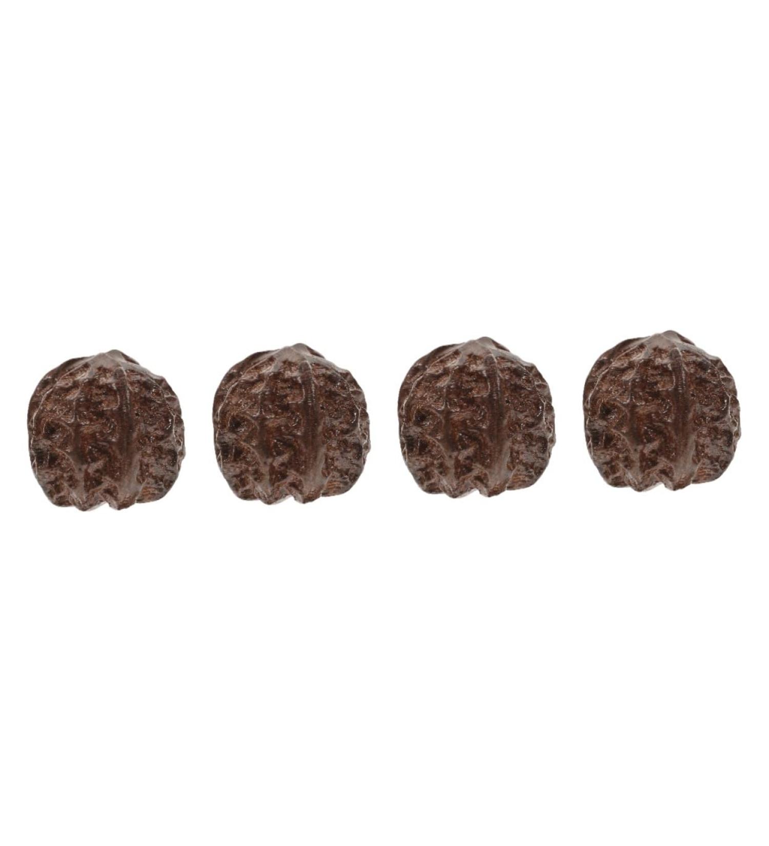 Beavorty 4-Pack Wenwan Handle Peacher Figurine - Hand Exercise Balls & Wooden Peach Core Ornaments for Home Decor - Buy Online on GoSupps.com