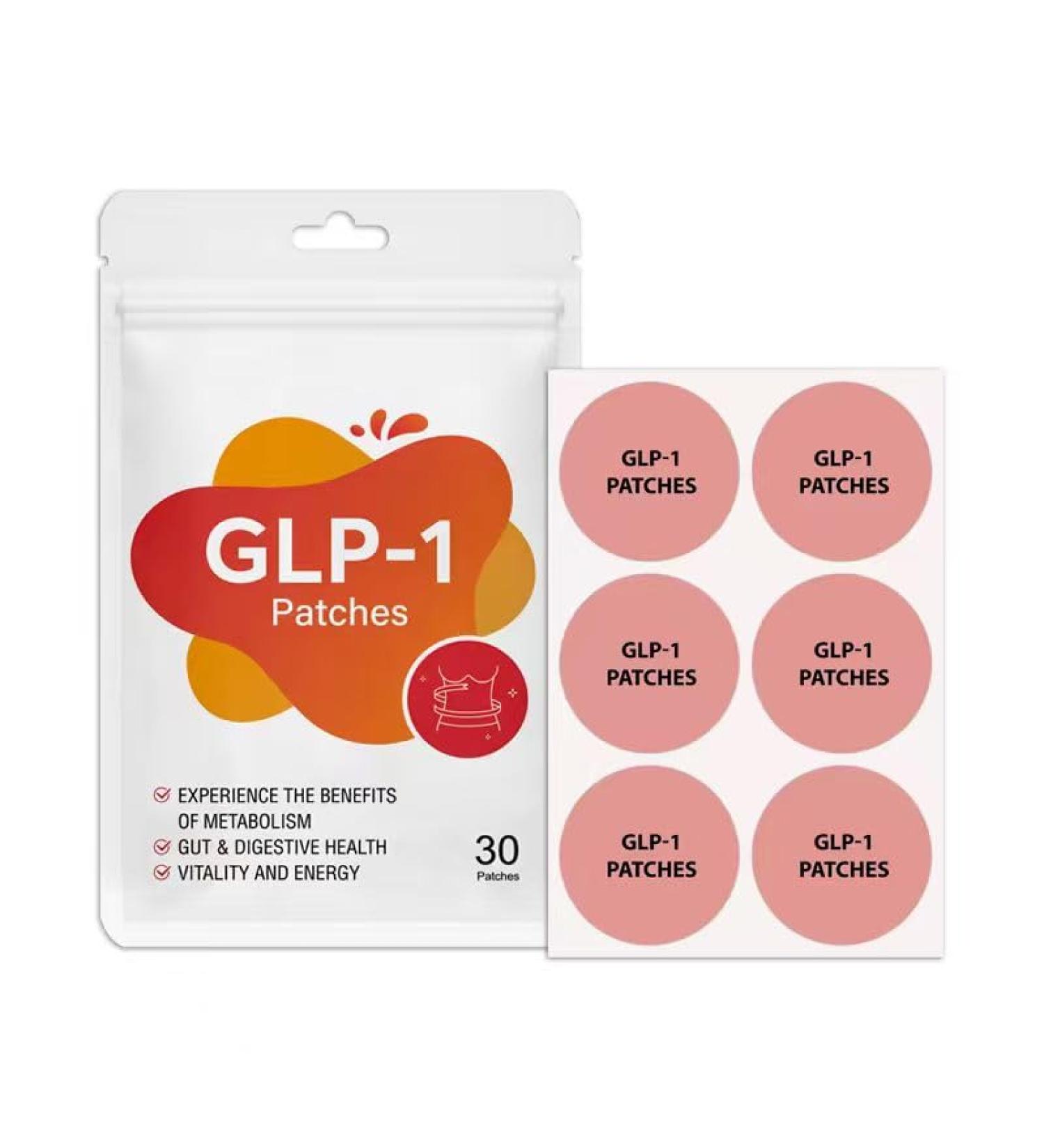 Slrvio GLP-1 Patch -8-Hour Long-Lasting Formula Support - Suitable for Men and Women's with L-Glutamine Berberine Cinnamon & Pomegranate(30 Packs) - Buy Online on GoSupps.com