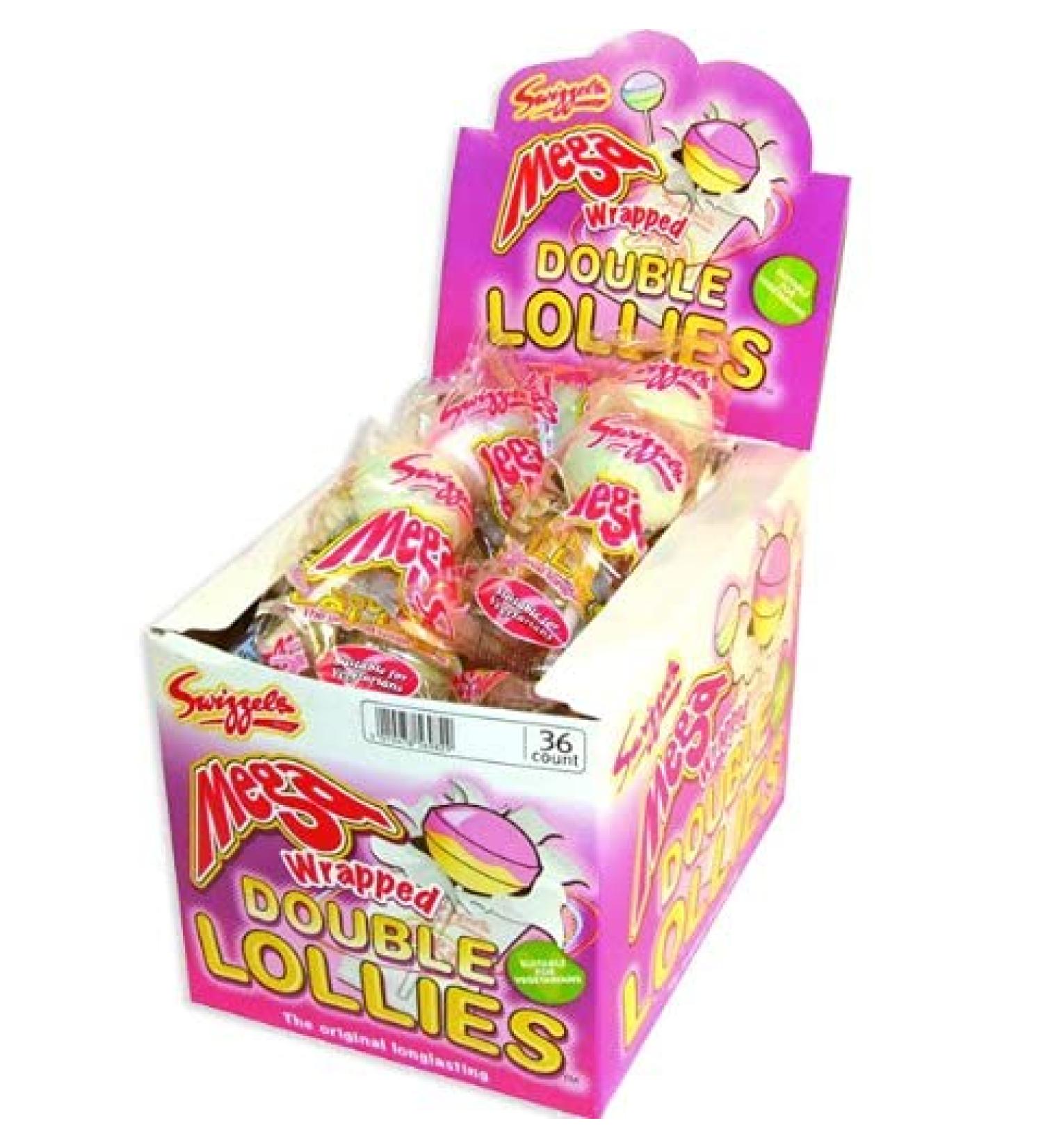 Mega Double Lollies Box of 36