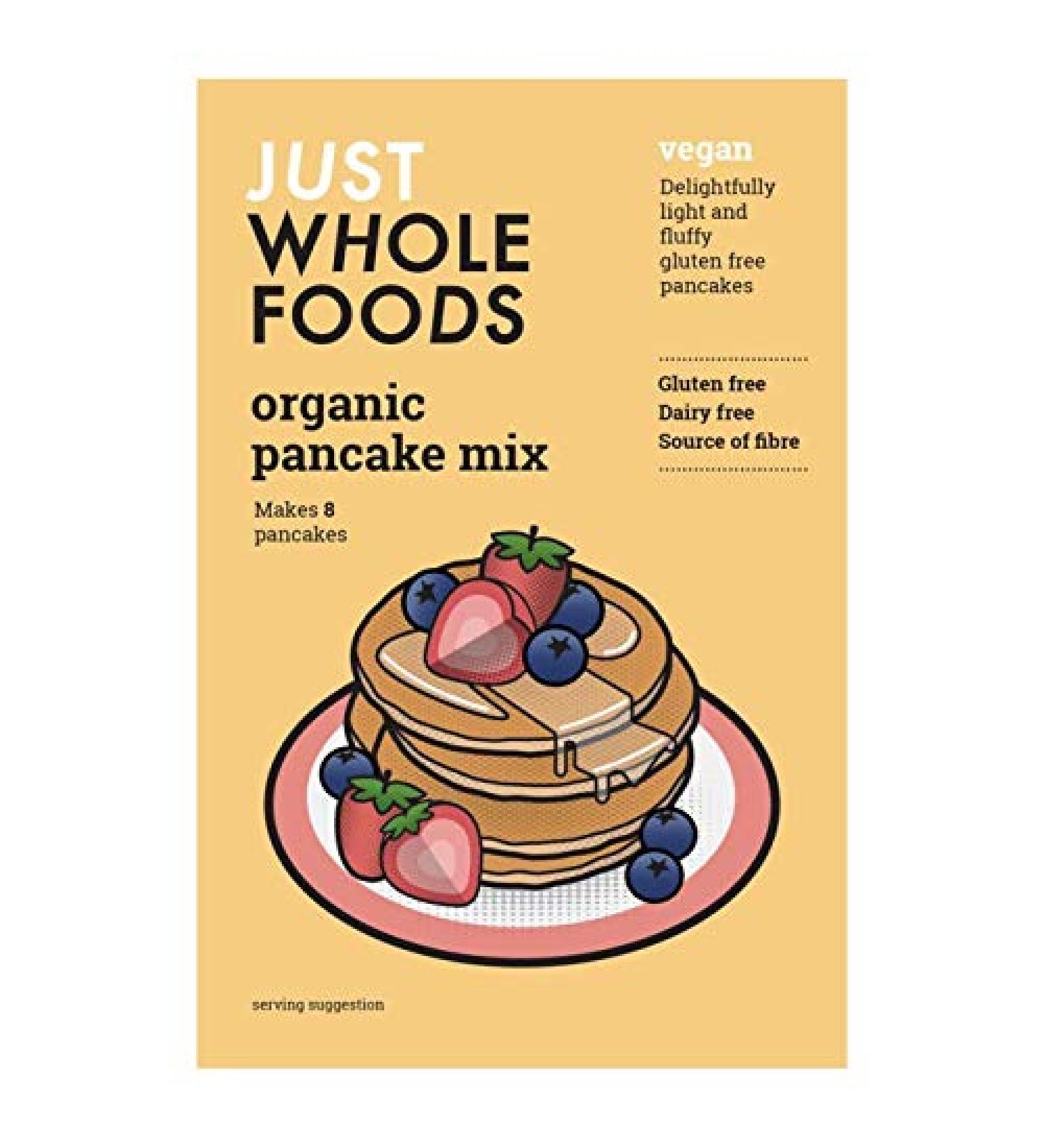 Just Wholefoods Organic & Vegan Pancake Mix